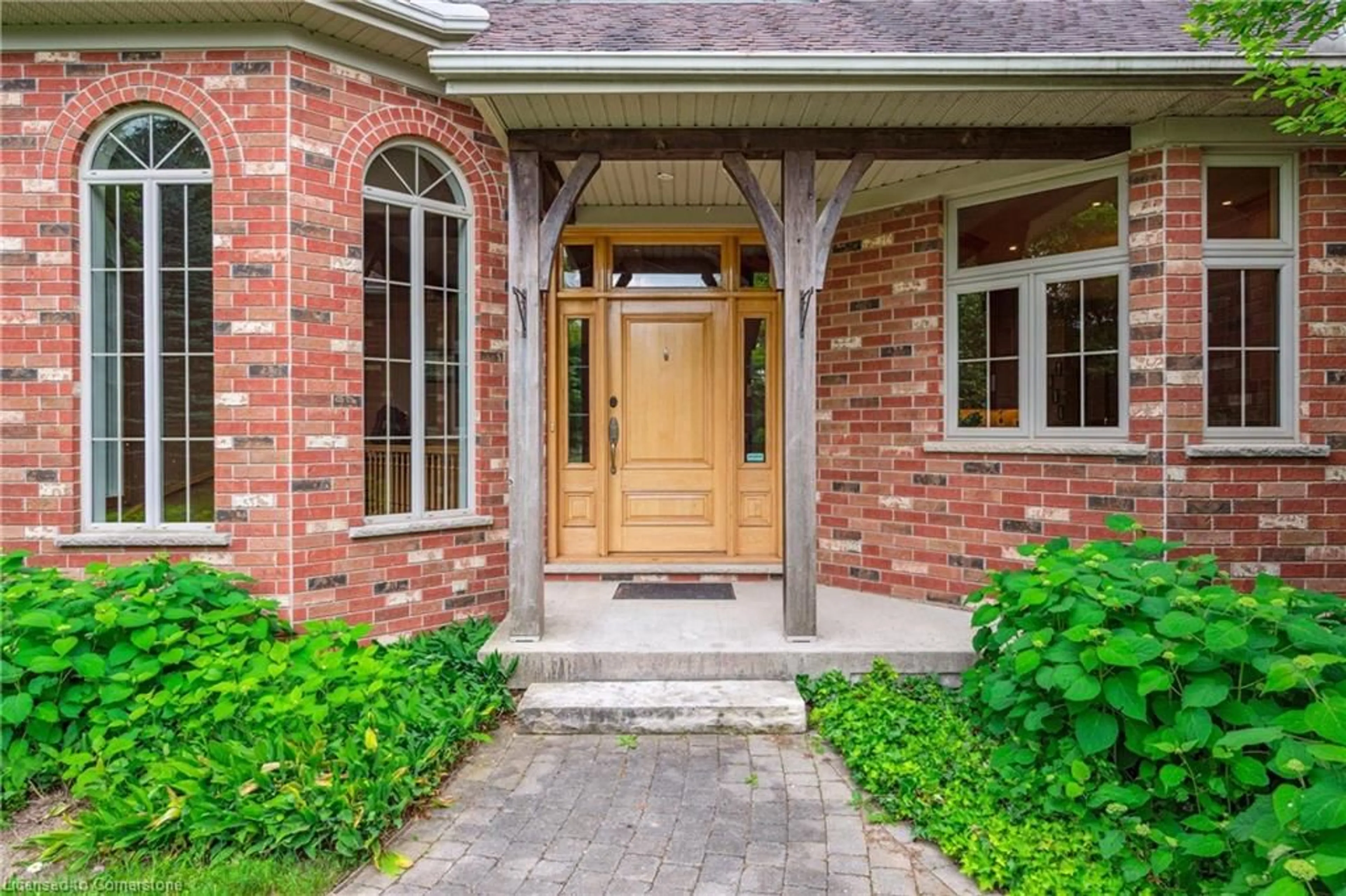 Home with brick exterior material, street for 1492 Maple Bend Rd, Breslau Ontario N0B 1M0