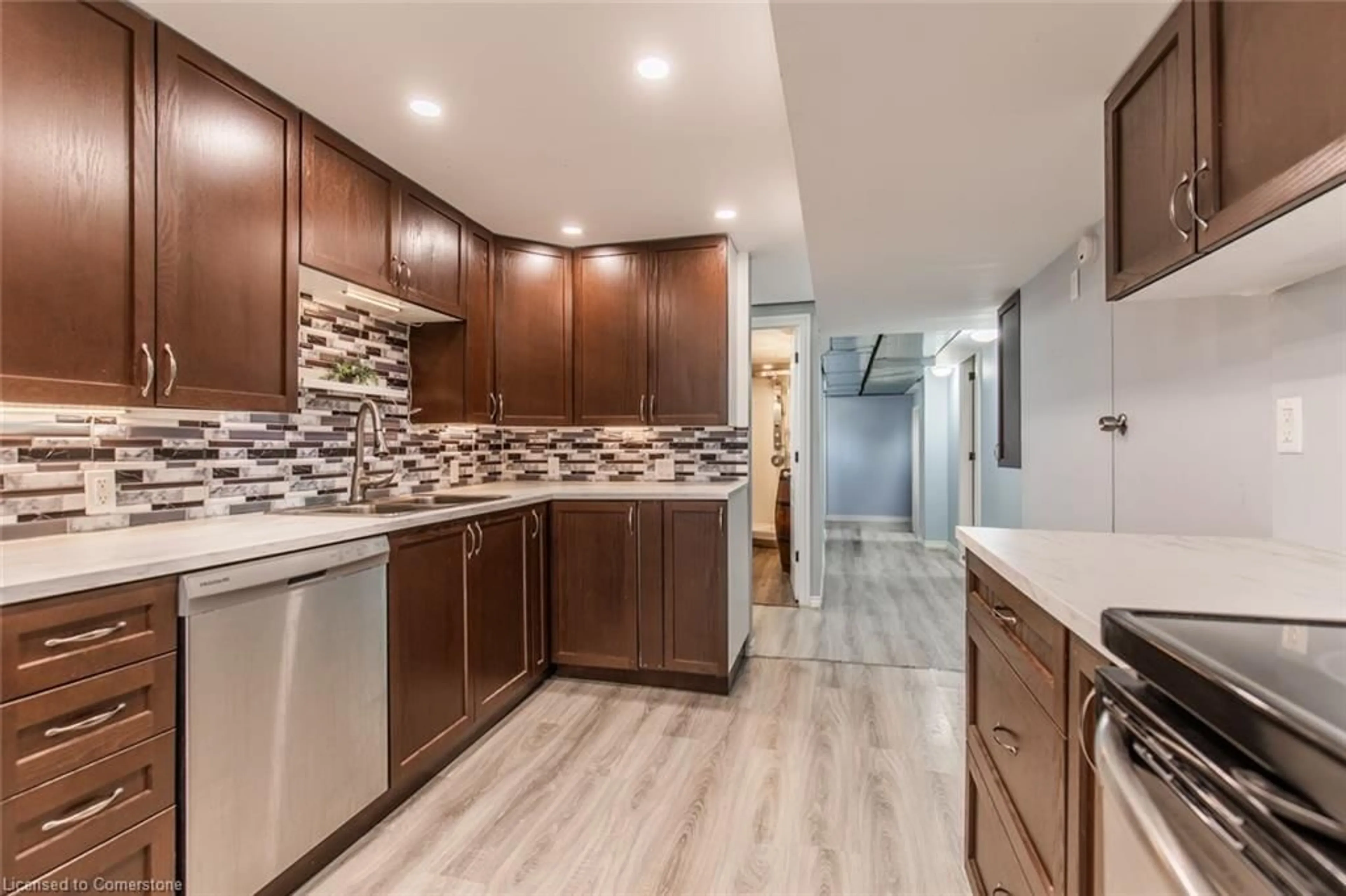 Open concept kitchen, ceramic/tile floor for 1566 Caistorville Rd, Caistor Centre Ontario L0R 1E0