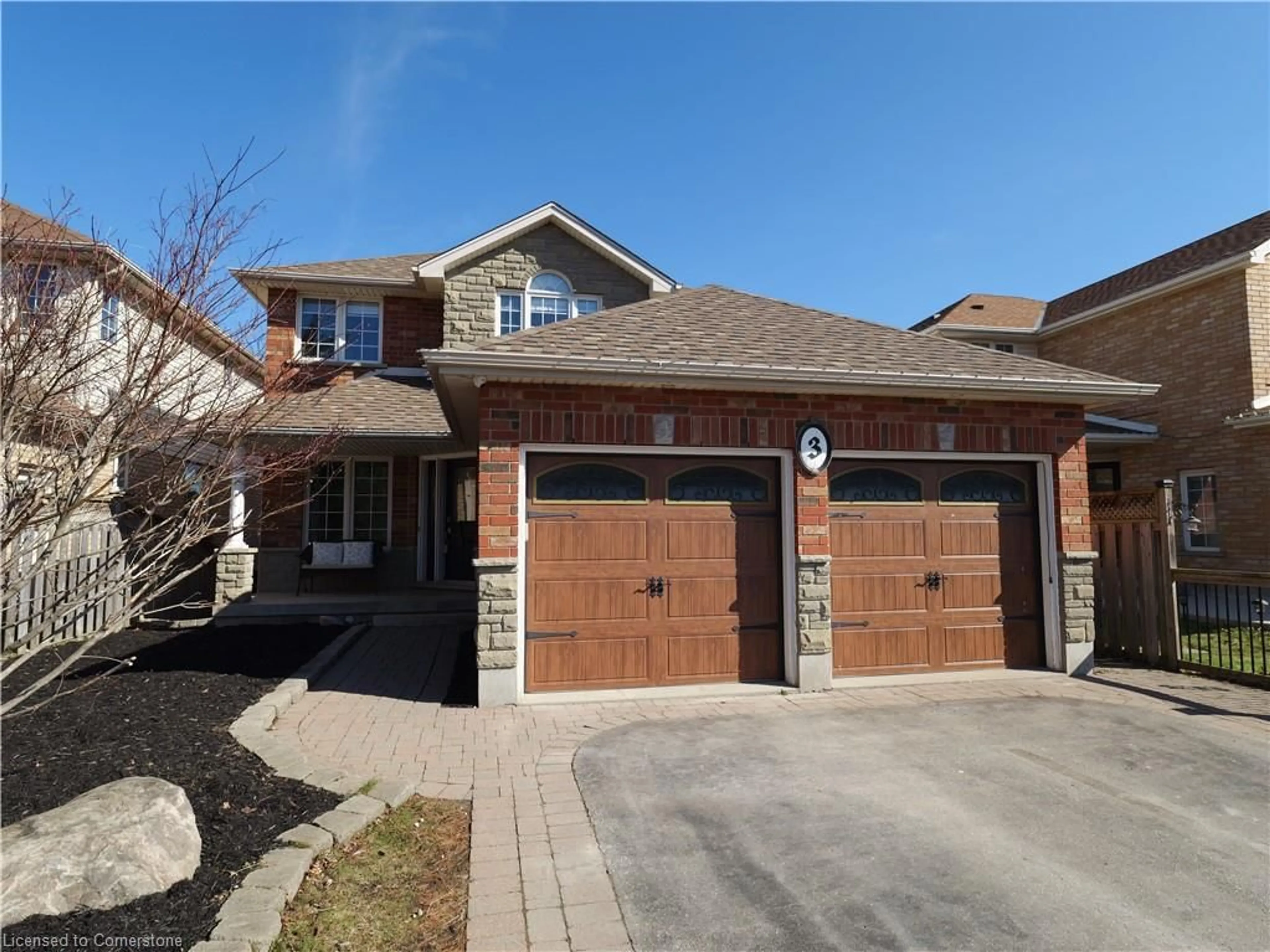 Home with brick exterior material, street for 3 Gibbs Cres, Guelph Ontario N1G 5B6