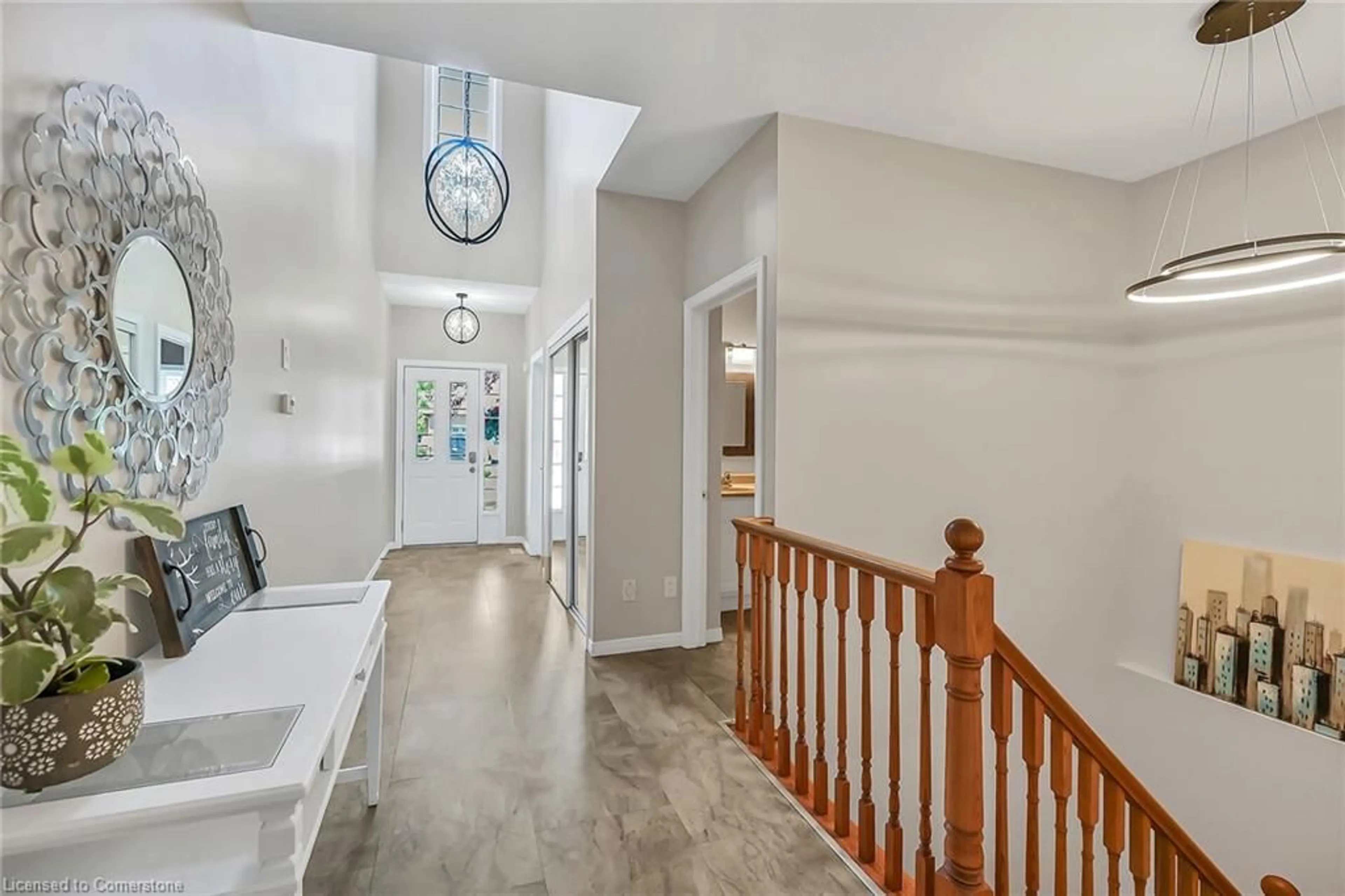 Indoor entryway for 34 Abbotsford Trail, Hamilton Ontario L9B 2X8