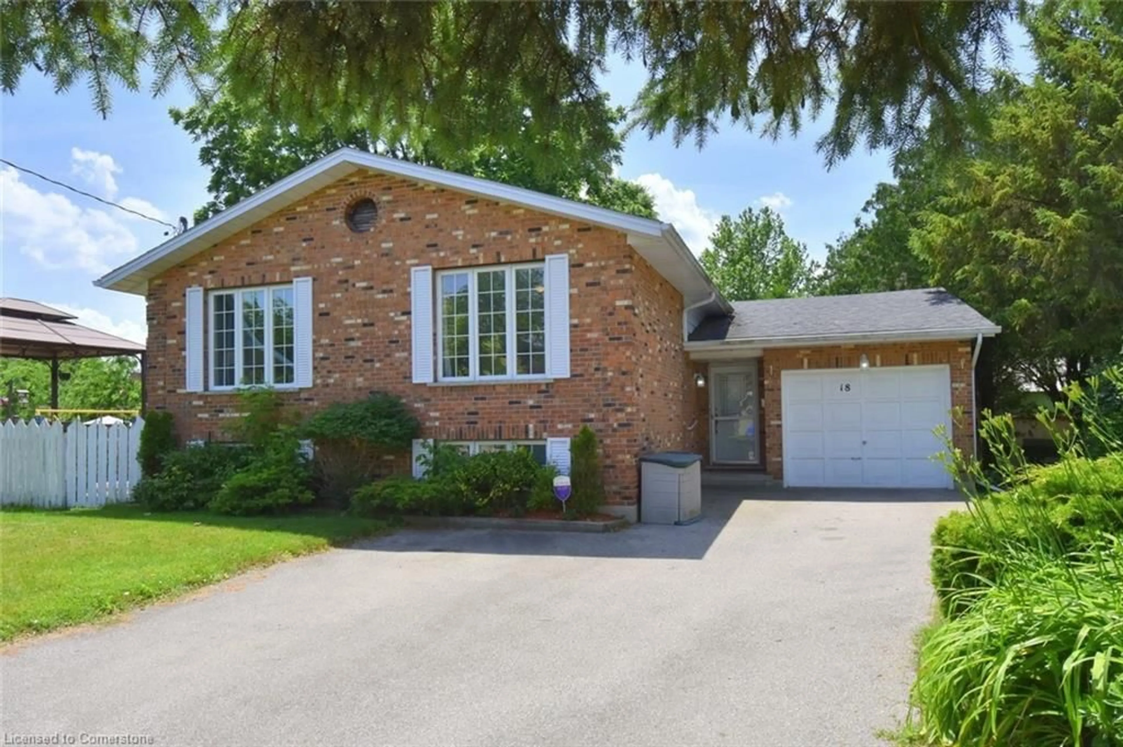Home with brick exterior material, street for 18 Clara Cres, Brantford Ontario N3S 7C7