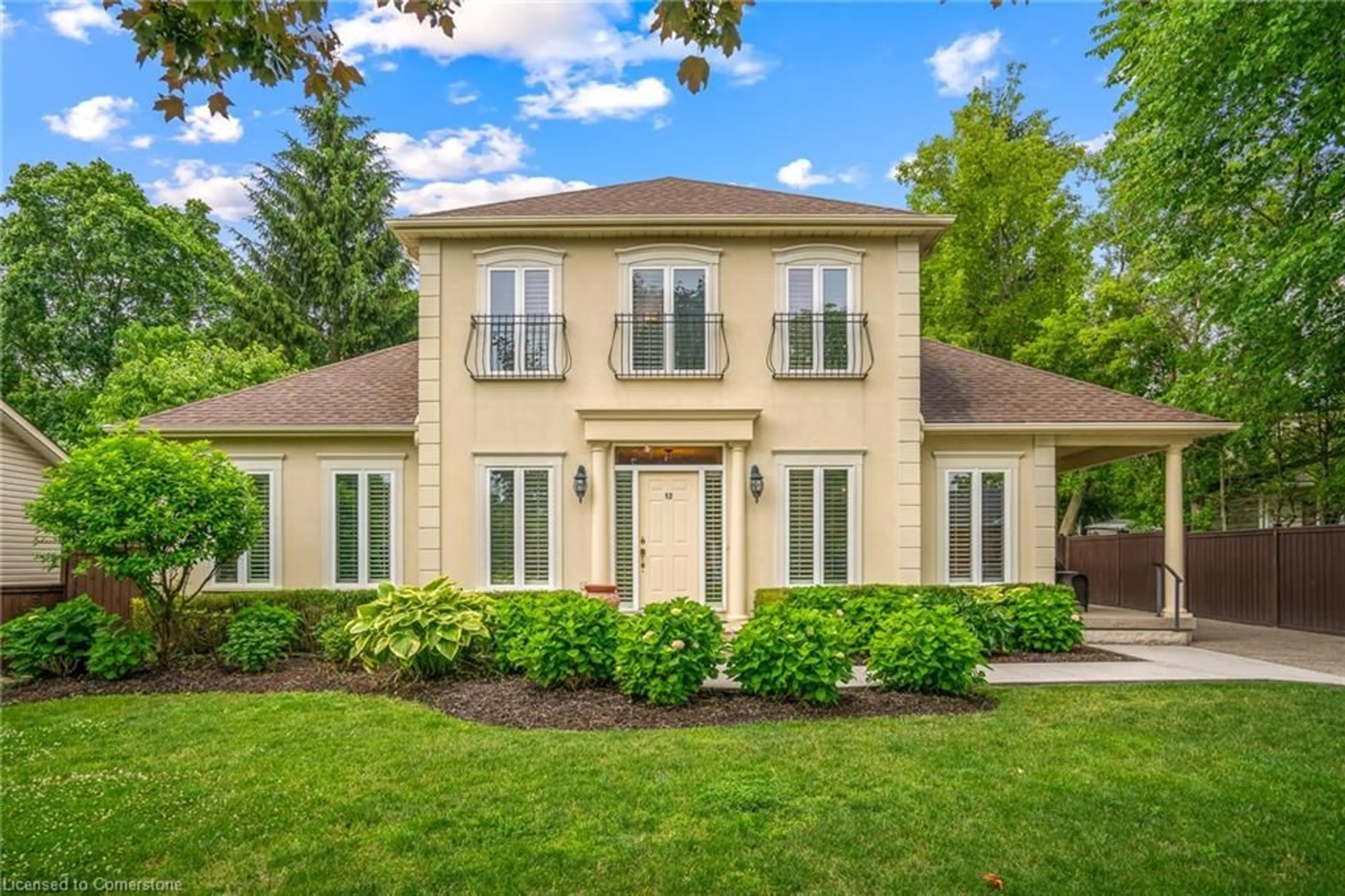 Home with brick exterior material, street for 12 Paffard Street, Niagara-on-the-Lake Ontario L0S 1J0