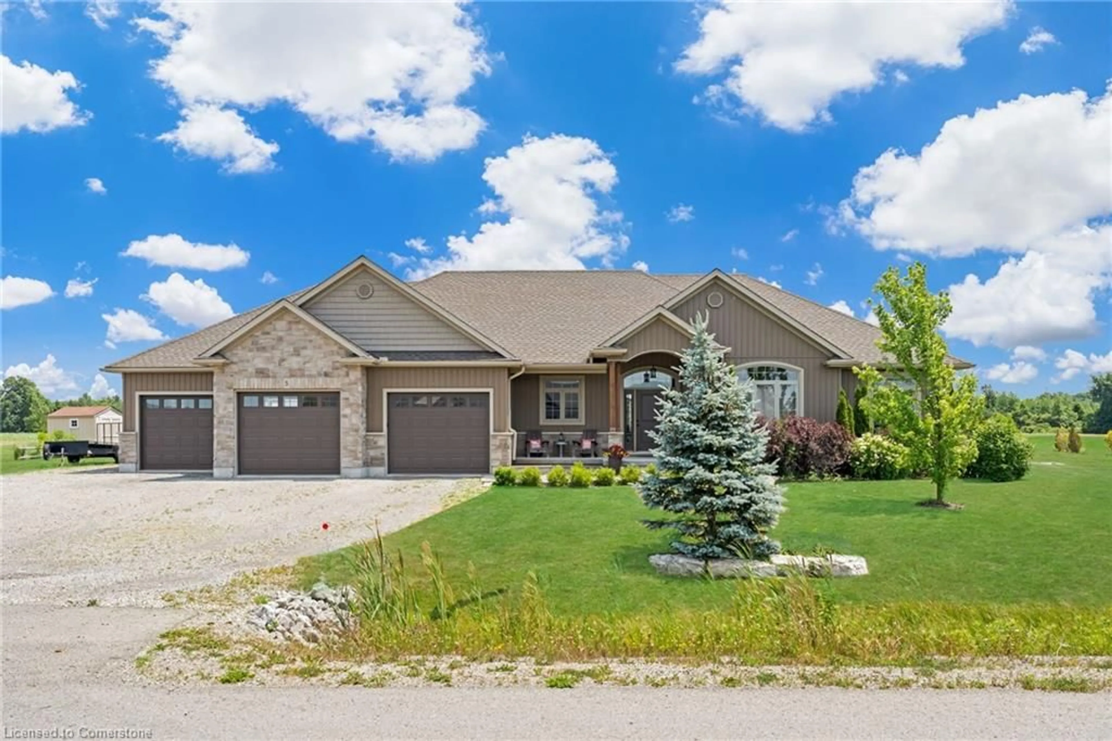 Home with brick exterior material, street for 5 Silverthorne Crt, Dunnville Ontario N1A 2W2