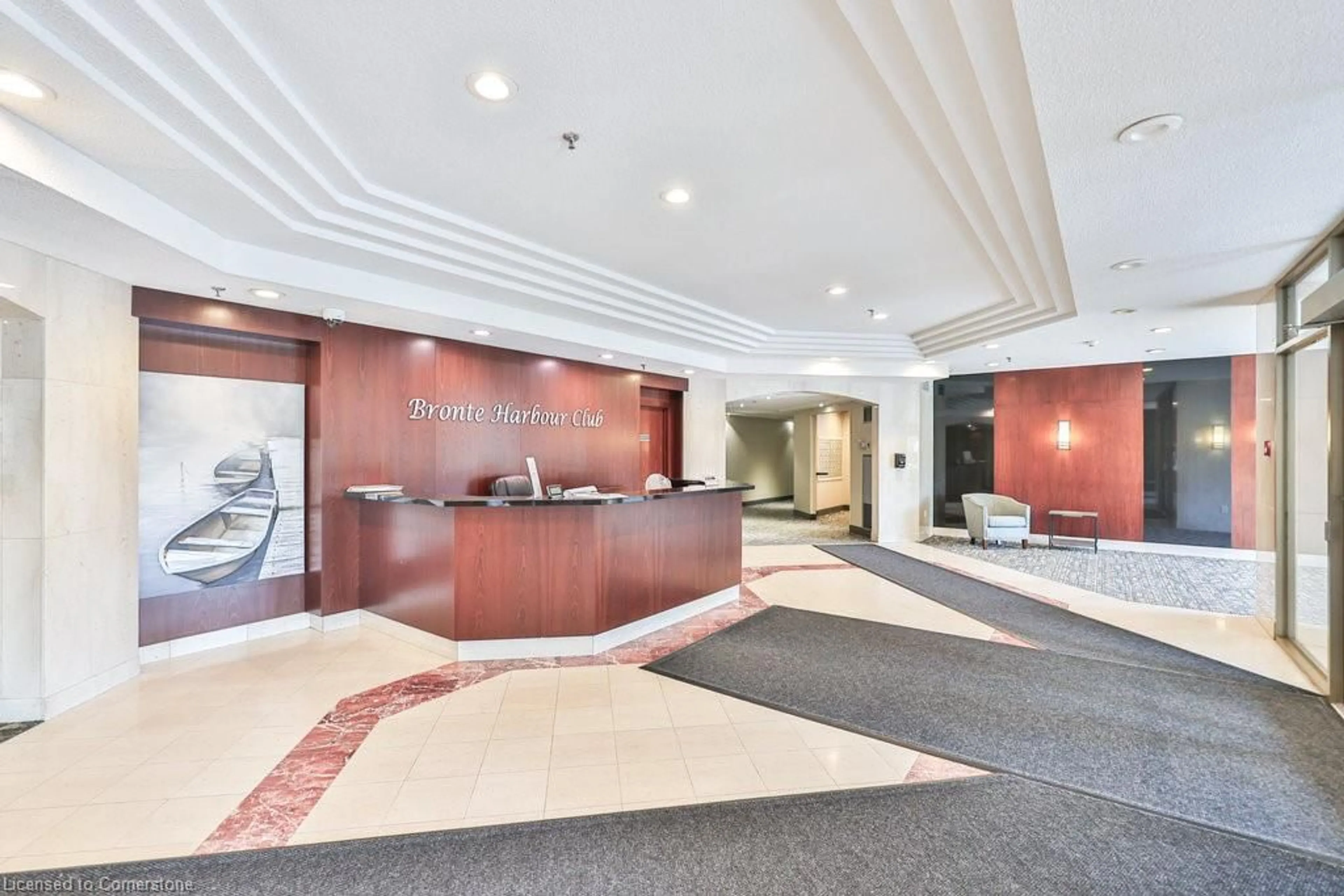 Lobby for 2511 Lakeshore Rd #411, Oakville Ontario L6L 6L9