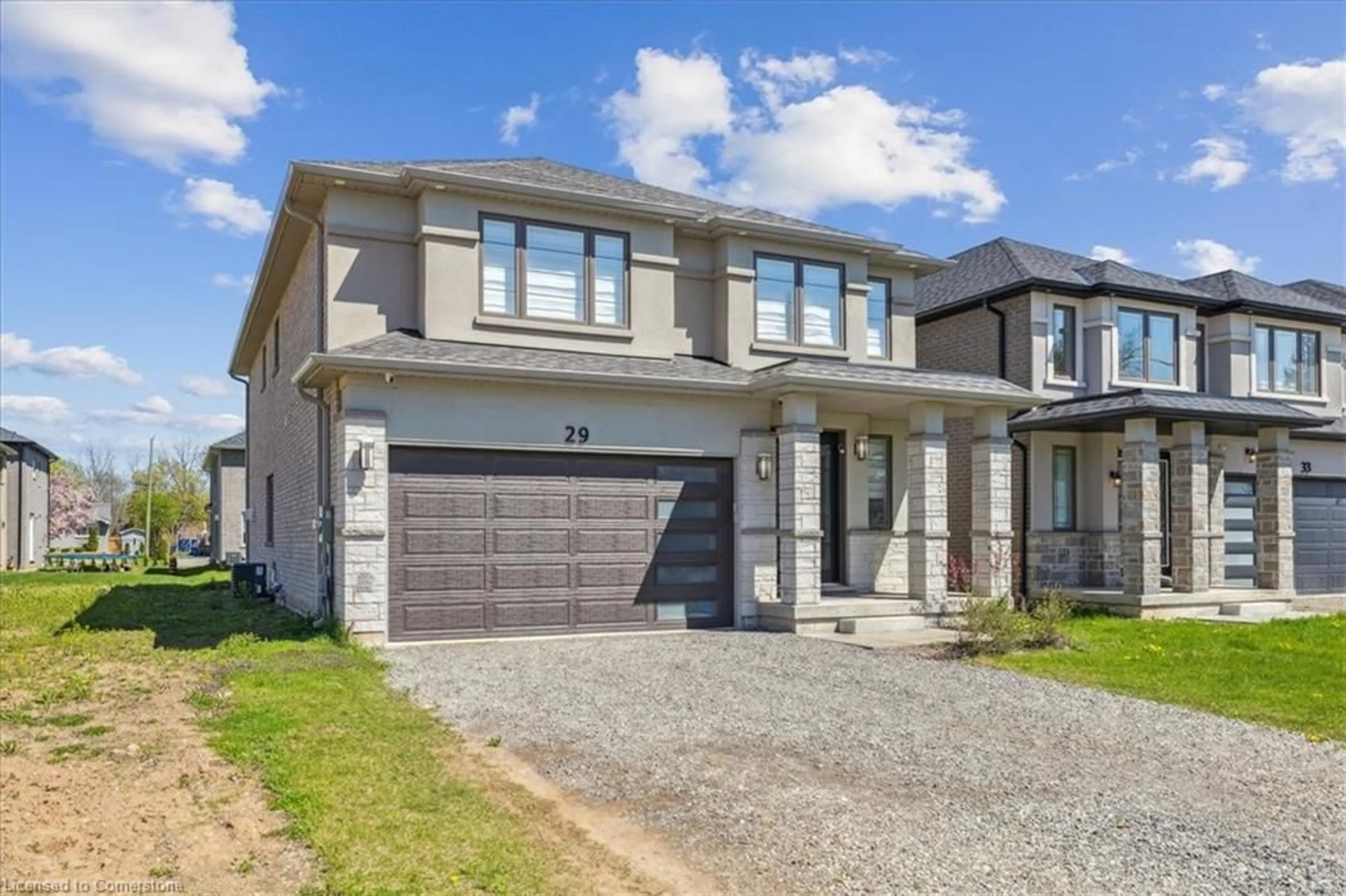 Home with brick exterior material, street for 29 Roselawn Ave, Ancaster Ontario L9G 0H9