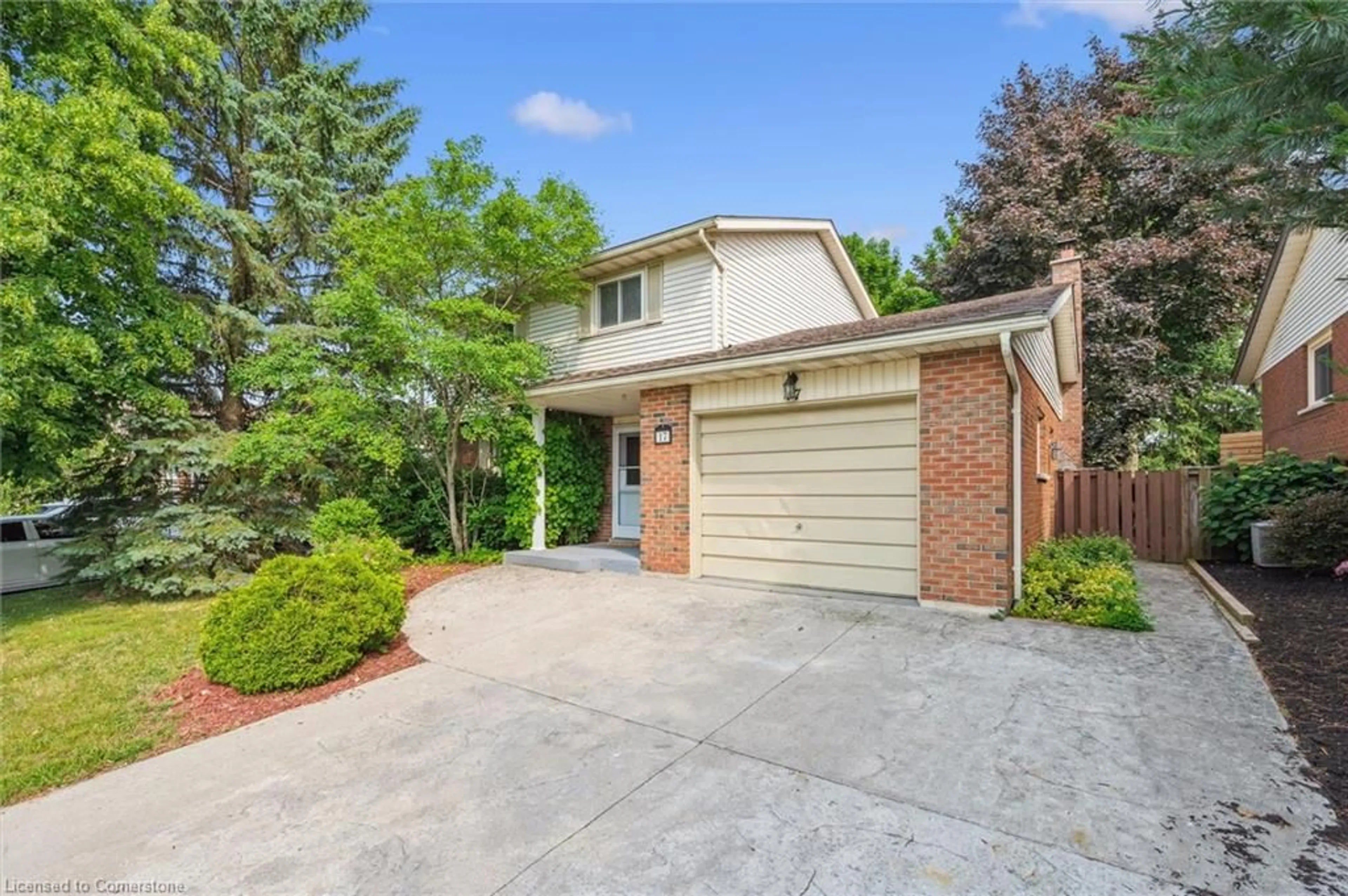 Home with brick exterior material, street for 17 Springdale Blvd, Guelph Ontario N1H 6X4