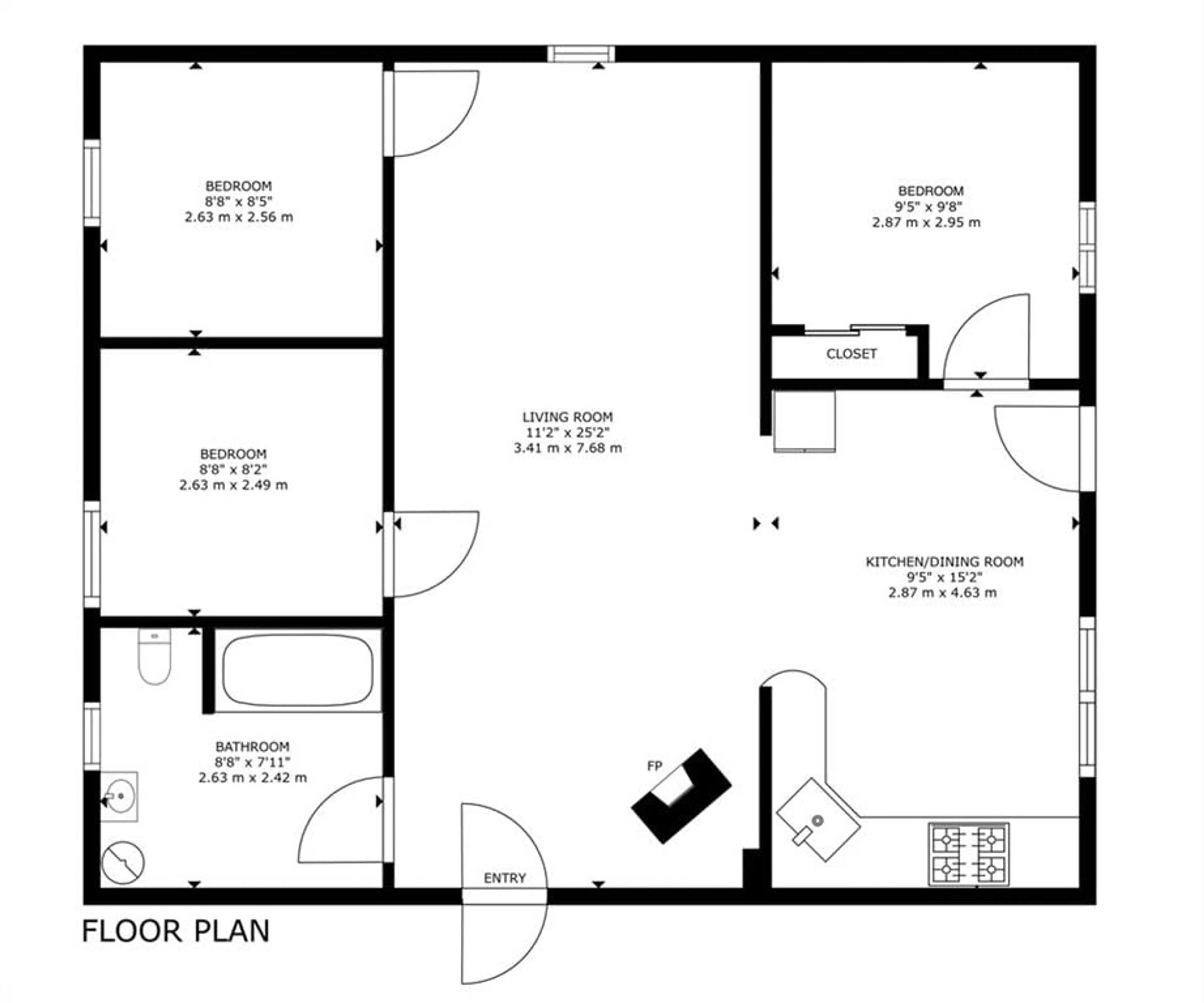Floor plan for 58 Sturgeon Glen Rd, Fenelon Falls Ontario K0M 1N0