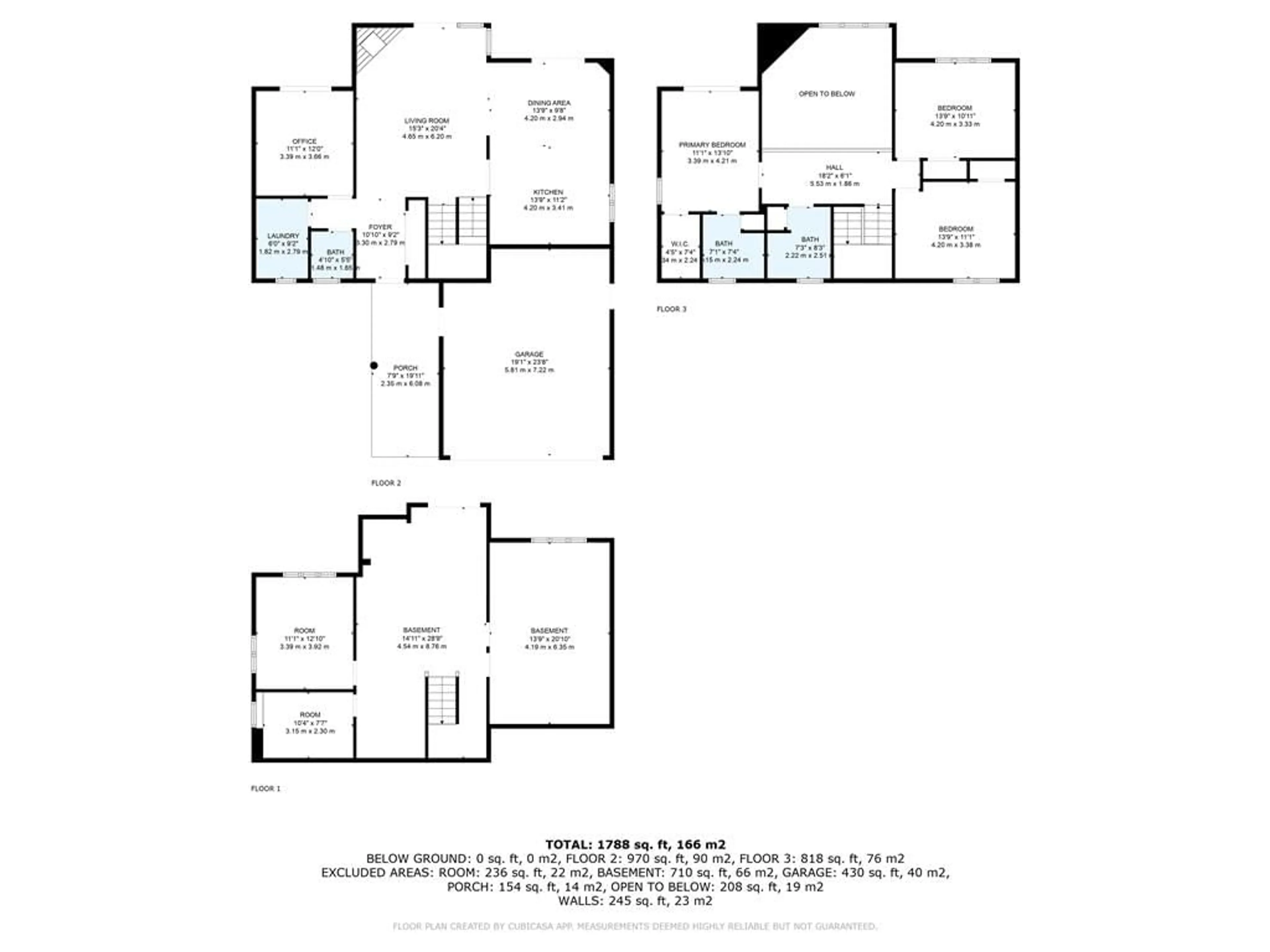 Floor plan for 25 Cathedral Pines Rd, Barrie Ontario L4M 4Y8