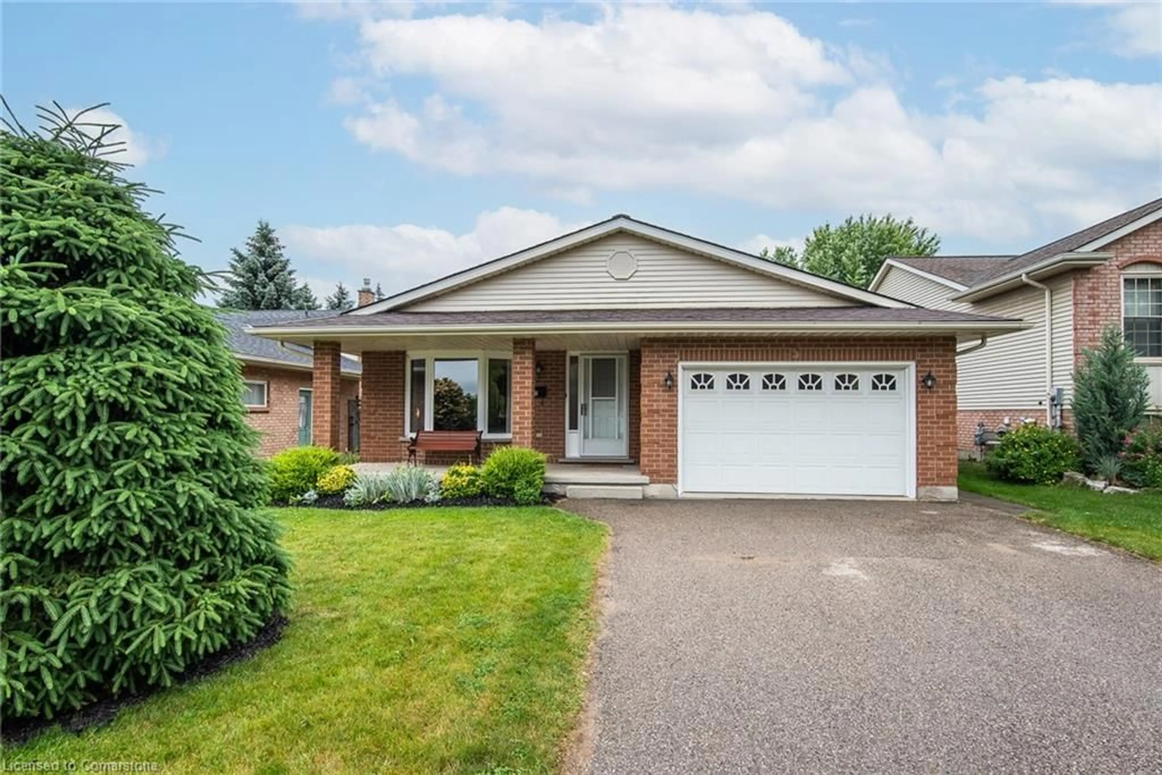 Home with brick exterior material, street for 5 Westchester Dr, Kitchener Ontario N2B 3T1