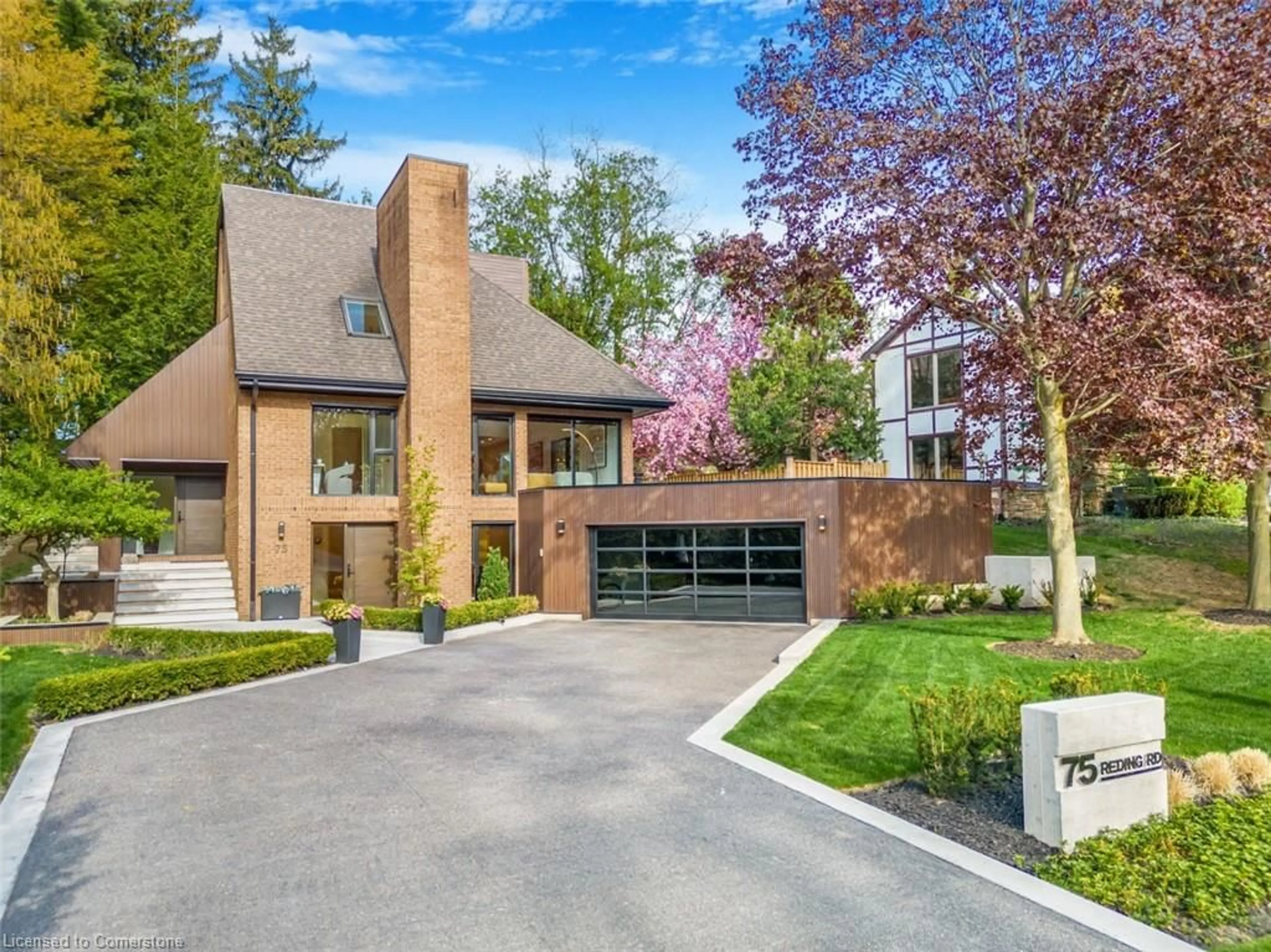 Home with brick exterior material, street for 75 Reding Rd, Ancaster Ontario L9G 1M9