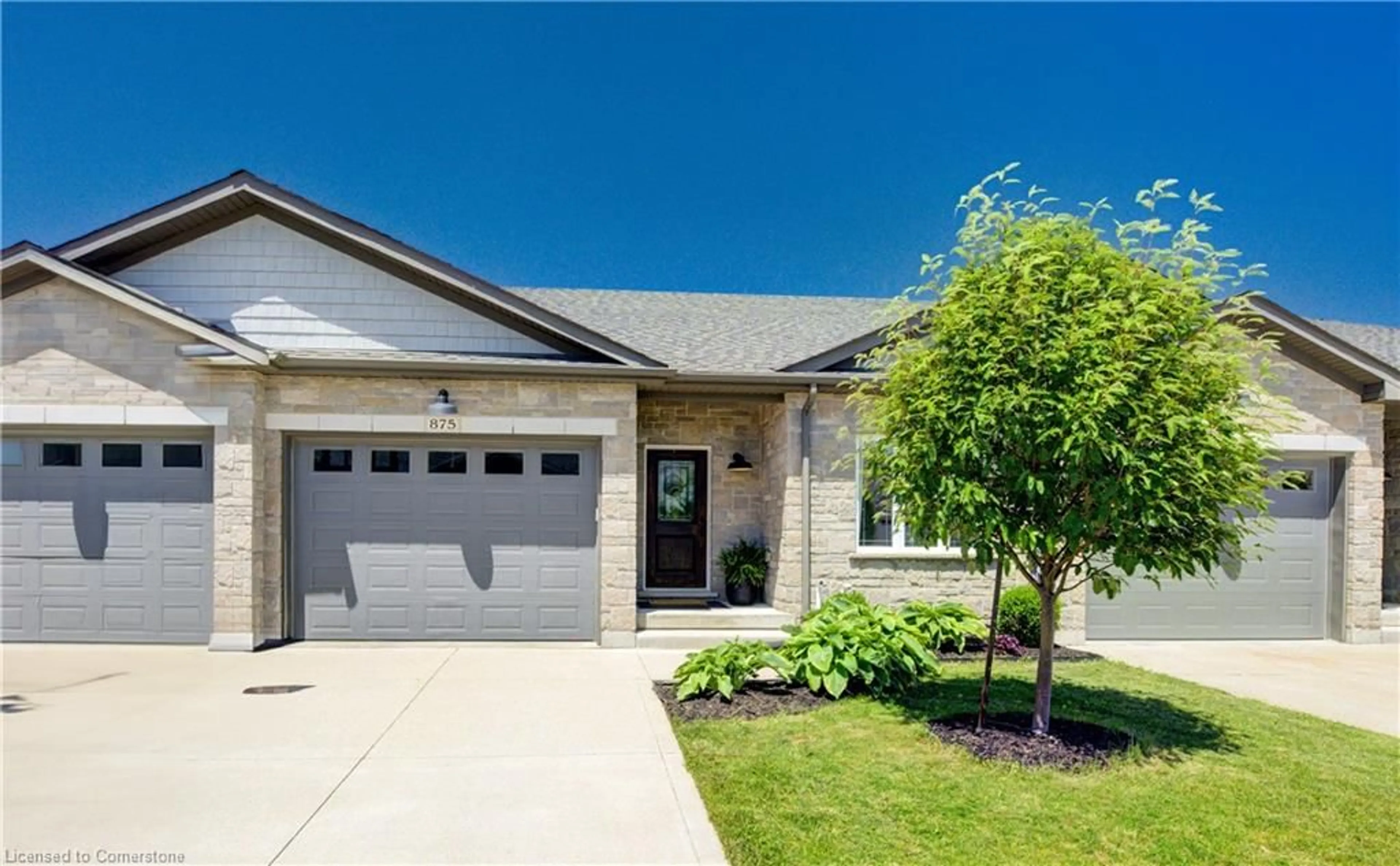 Home with brick exterior material, street for 875 Baker Ave, Listowel Ontario N4W 3V7