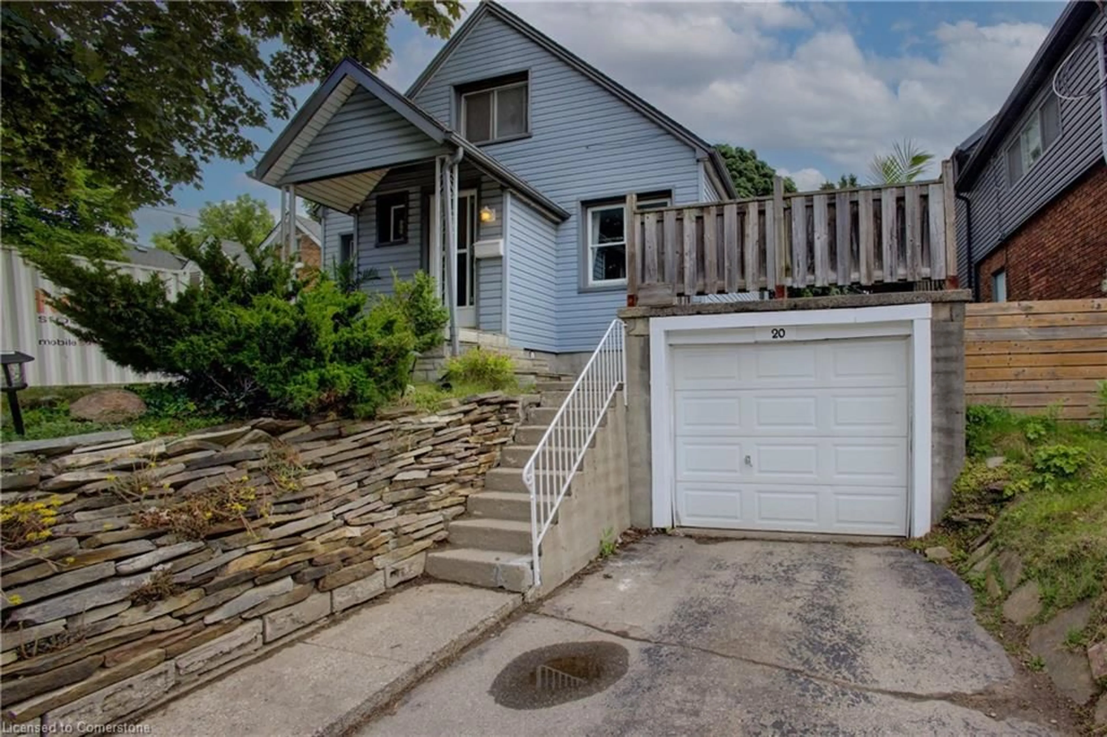 A pic from outside/outdoor area/front of a property/back of a property/a pic from drone, street for 20 Dunham Ave, Kitchener Ontario N2H 2A1