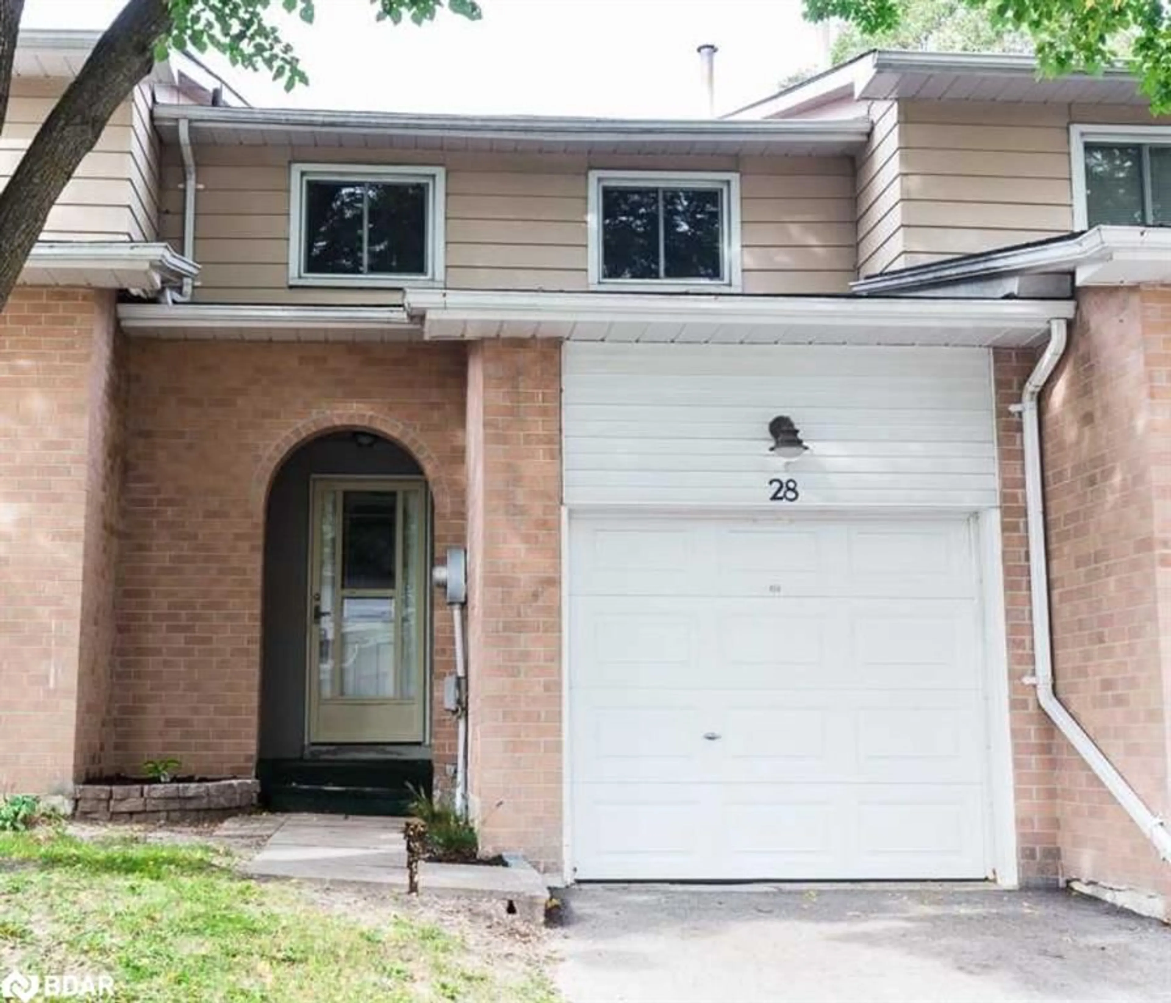 Home with brick exterior material, street for 2 Bernick Dr #28, Barrie Ontario L4M 5K4