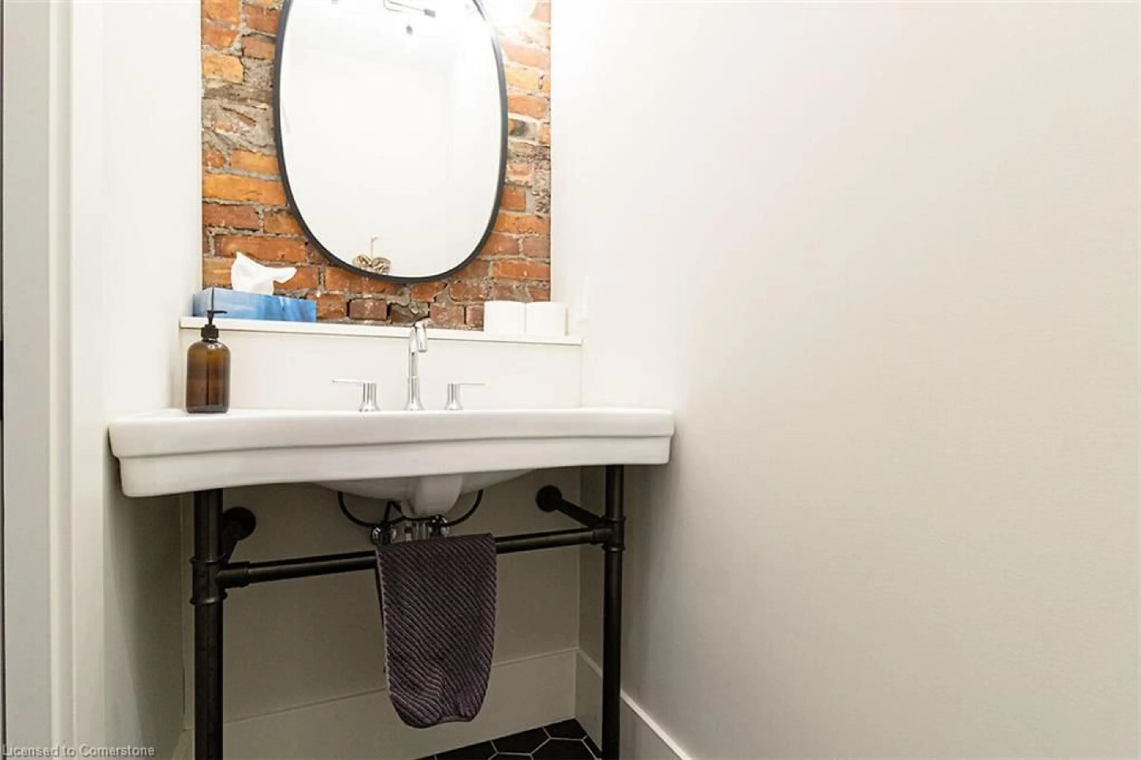 Standard bathroom, ceramic/tile floor for 294 Caroline St, Hamilton Ontario L9P 3L9