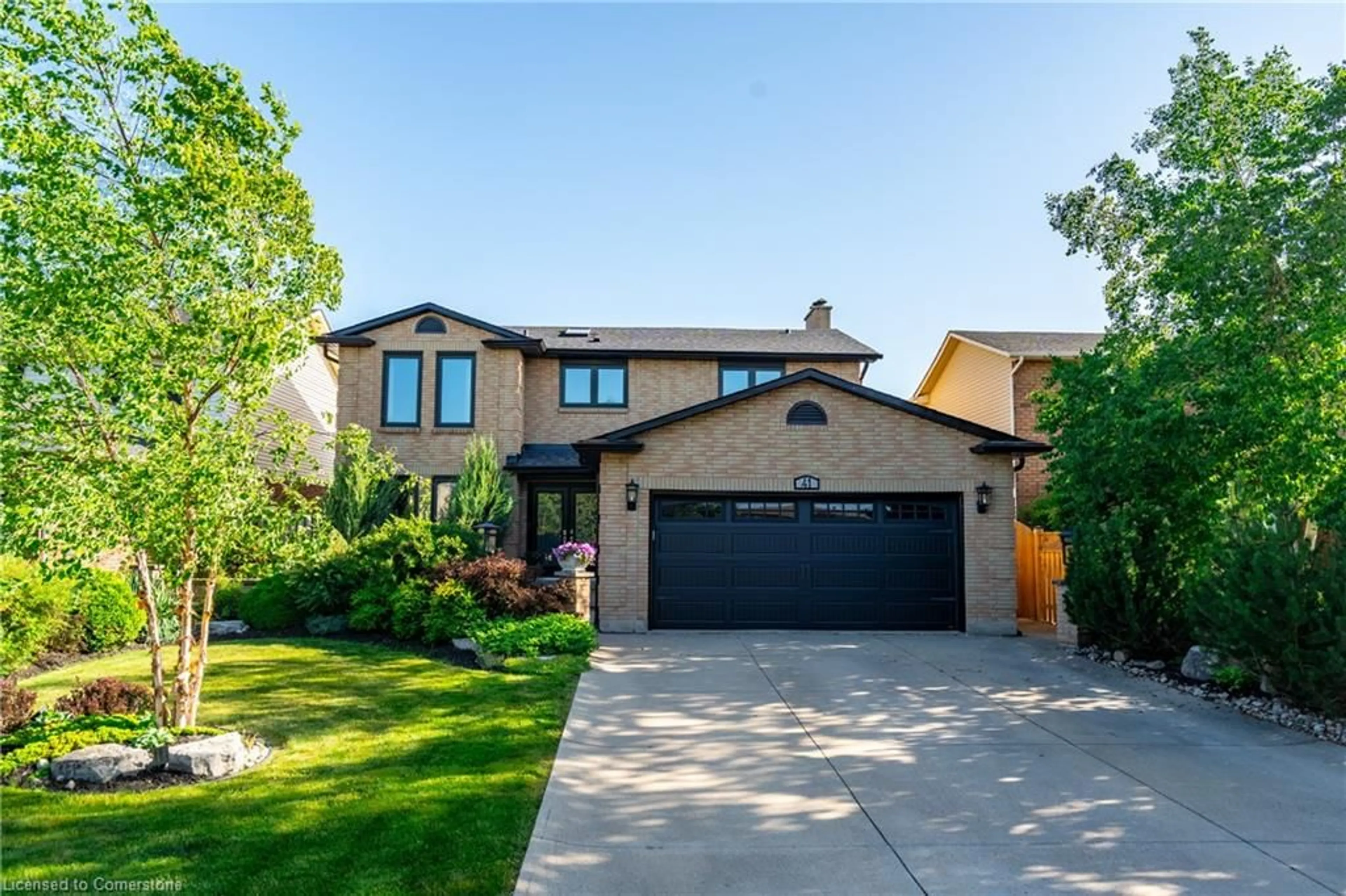 Home with brick exterior material, street for 41 Hearthside Cres, Stoney Creek Ontario L8E 4L7