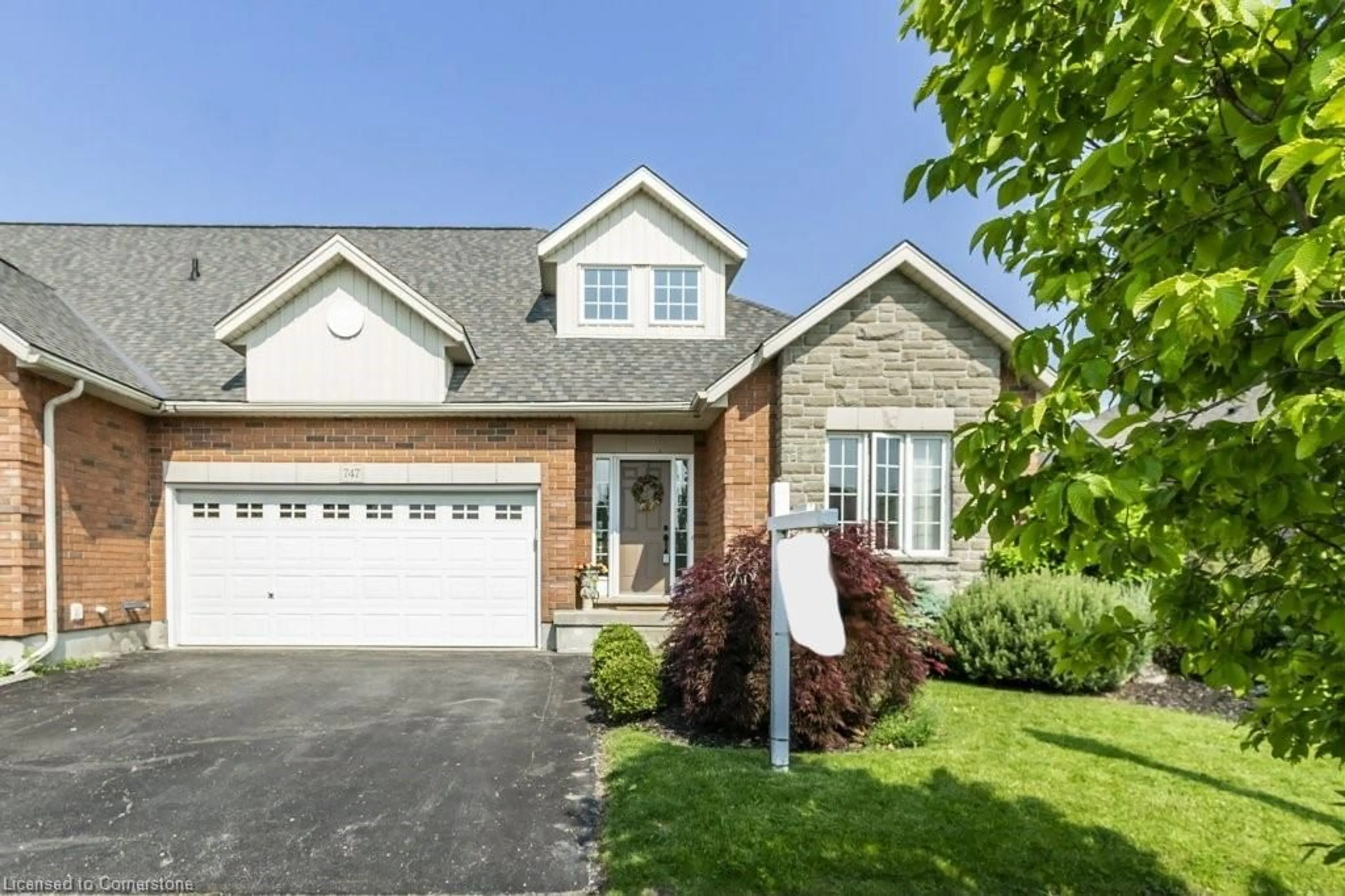 Home with brick exterior material, street for 747 Garden Court Cres, Woodstock Ontario N4T 0A3