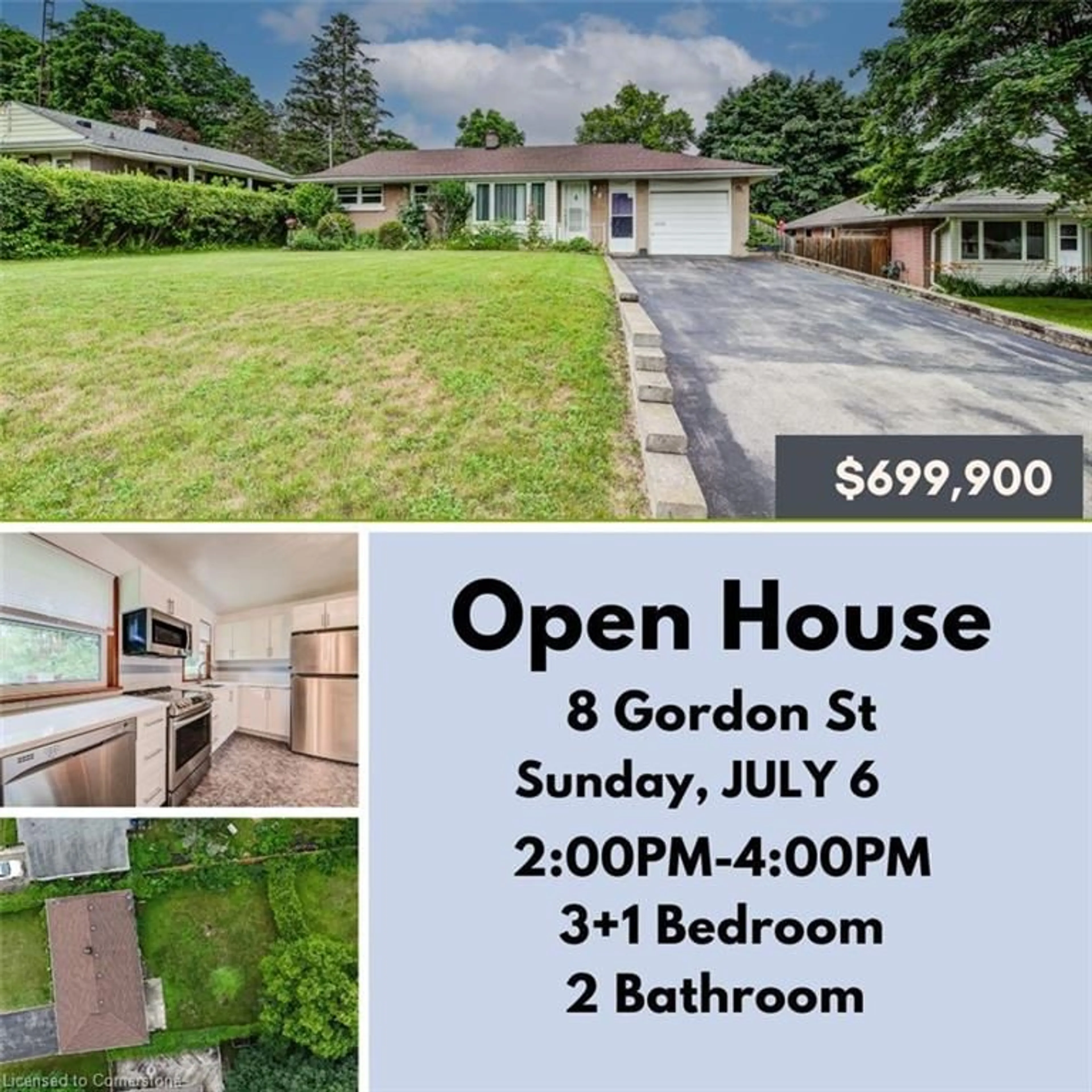 Unknown for 8 Gordon St, Cambridge Ontario N1S 2G4