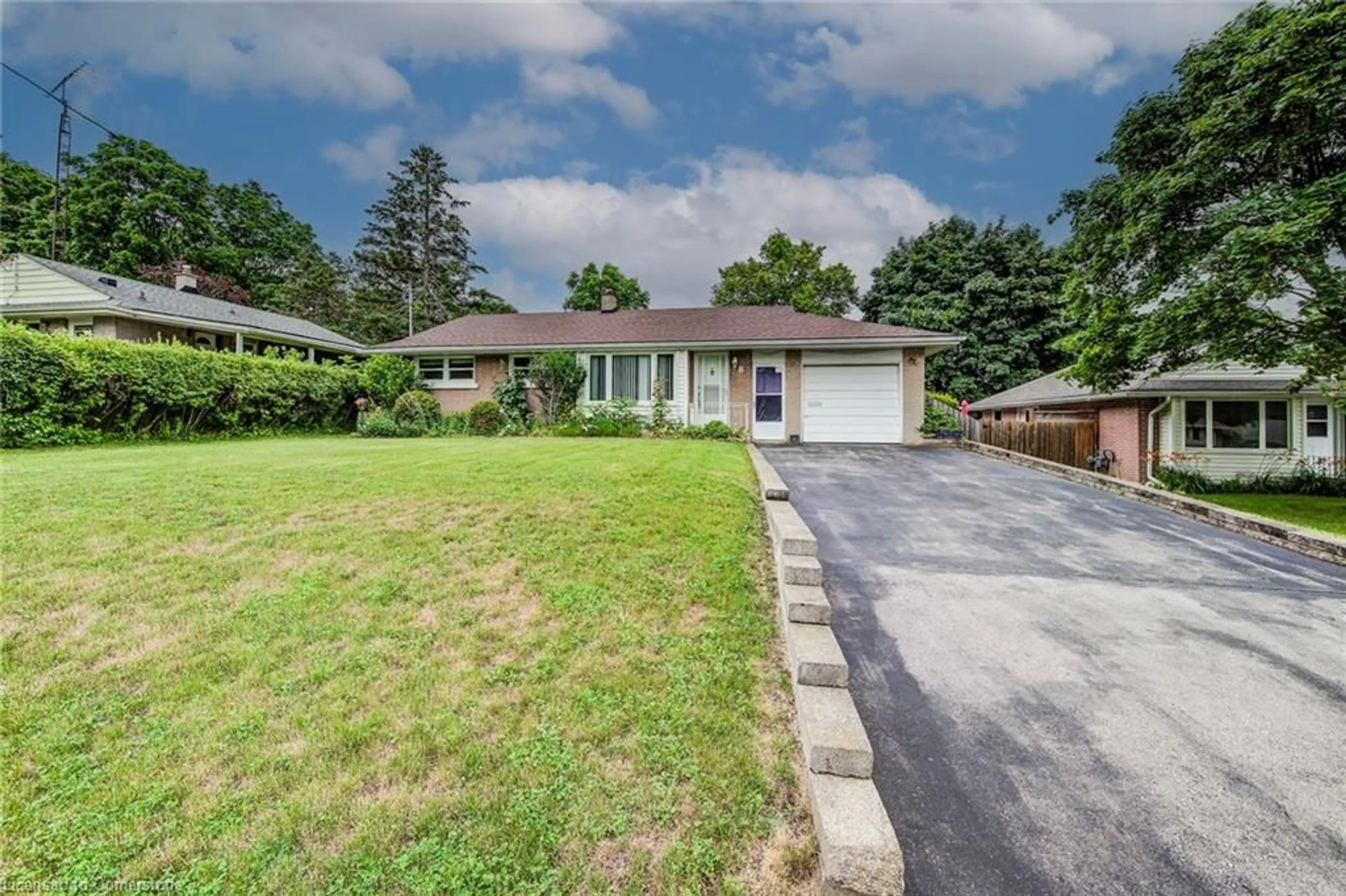 A pic from outside/outdoor area/front of a property/back of a property/a pic from drone, street for 8 Gordon St, Cambridge Ontario N1S 2G4