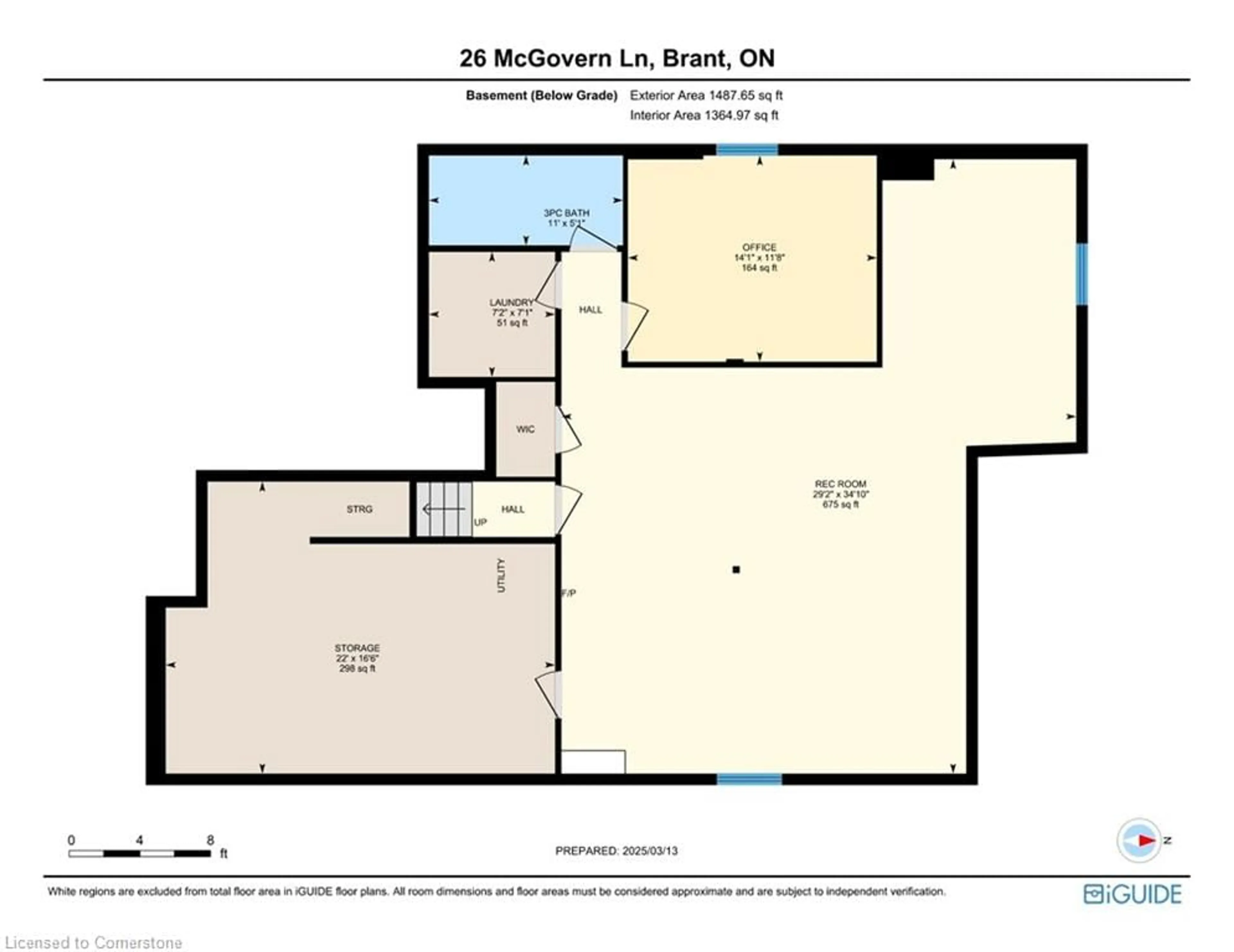 Floor plan for 26 Mcgovern Lane, Paris Ontario N3L 0K3