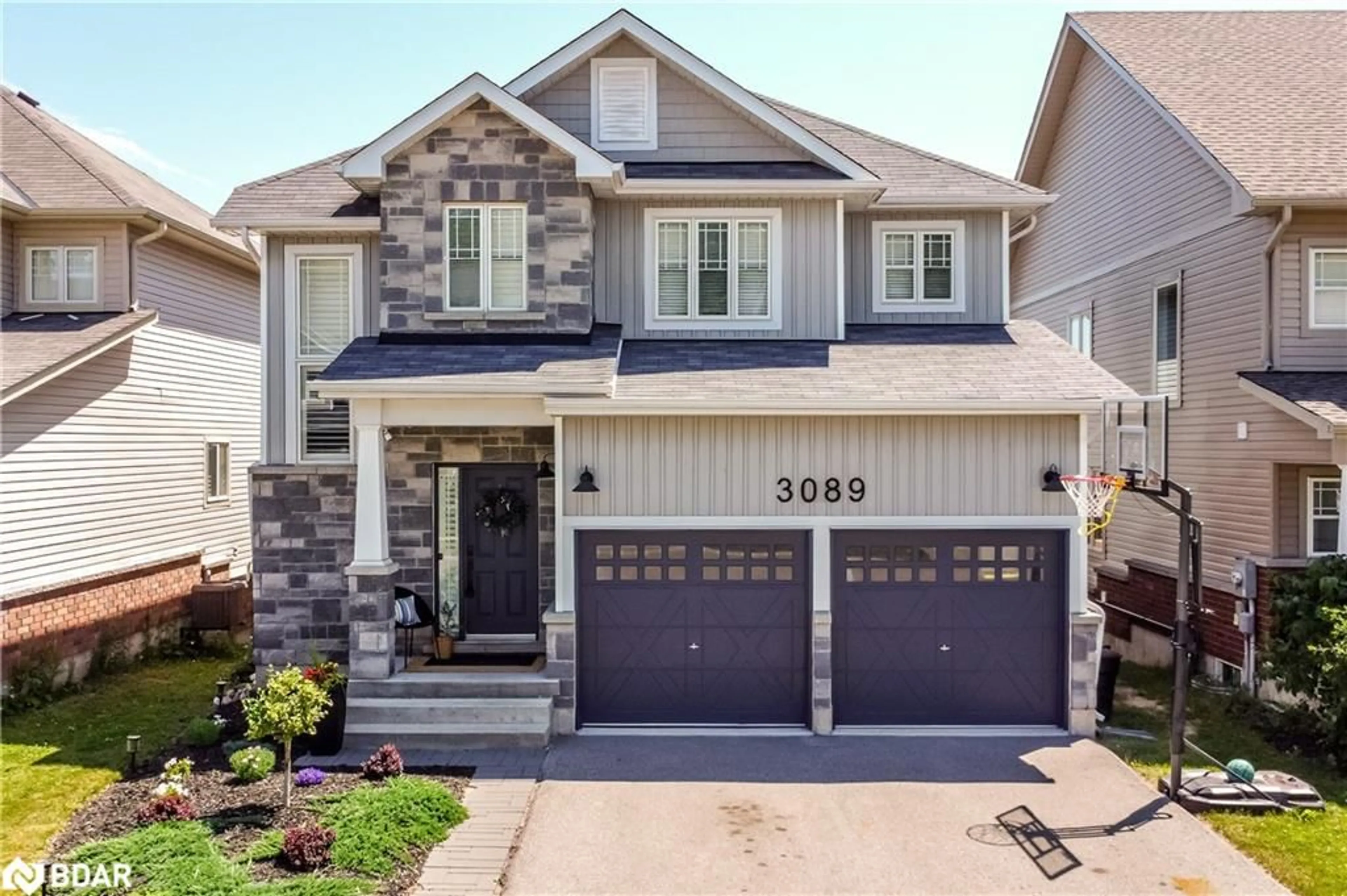 Home with brick exterior material, street for 3089 Emperor Dr, Orillia Ontario L3V 0G4