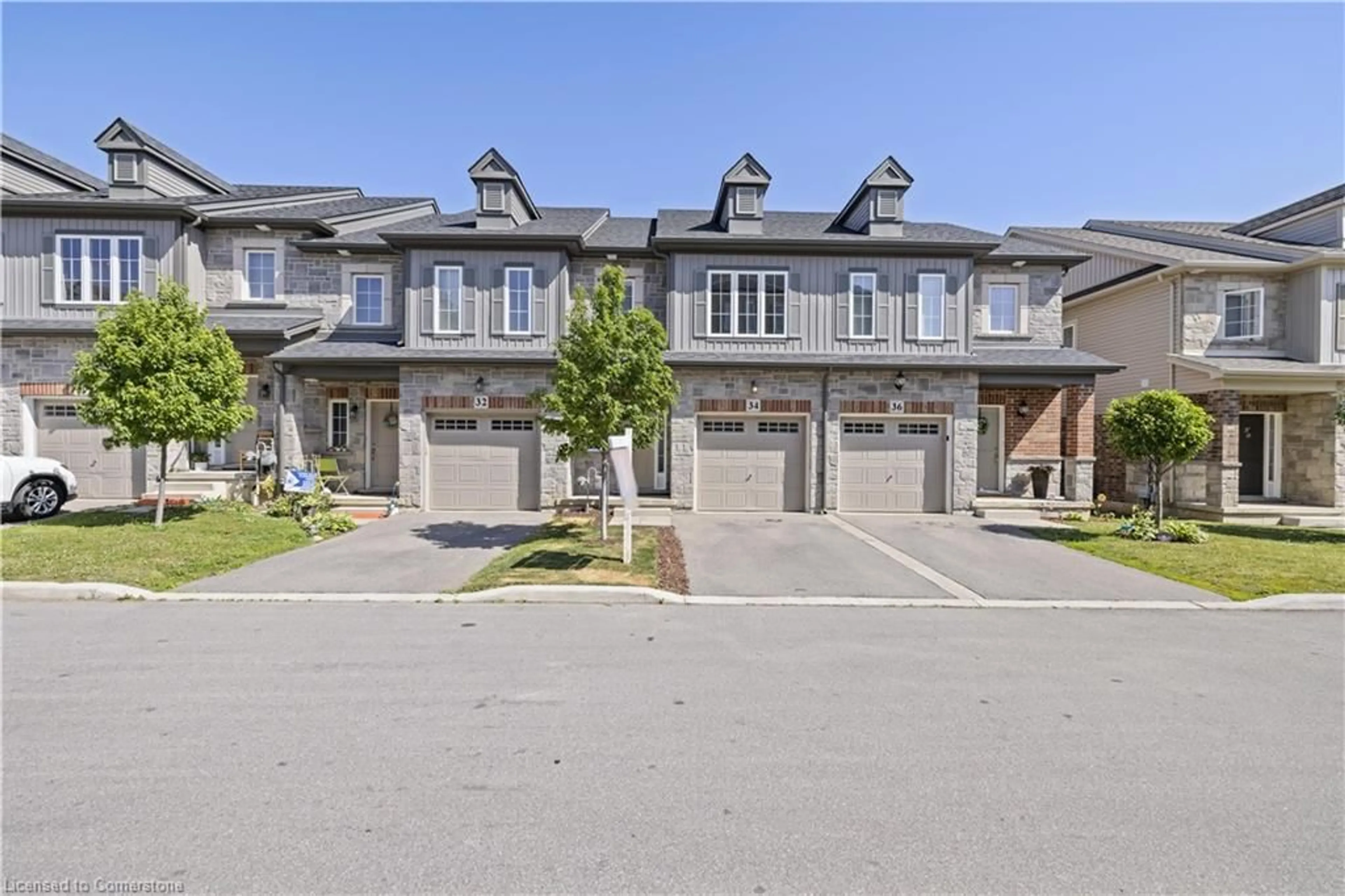 A pic from outside/outdoor area/front of a property/back of a property/a pic from drone, street for 34 Dayman Dr, Ancaster Ontario L9K 0J9