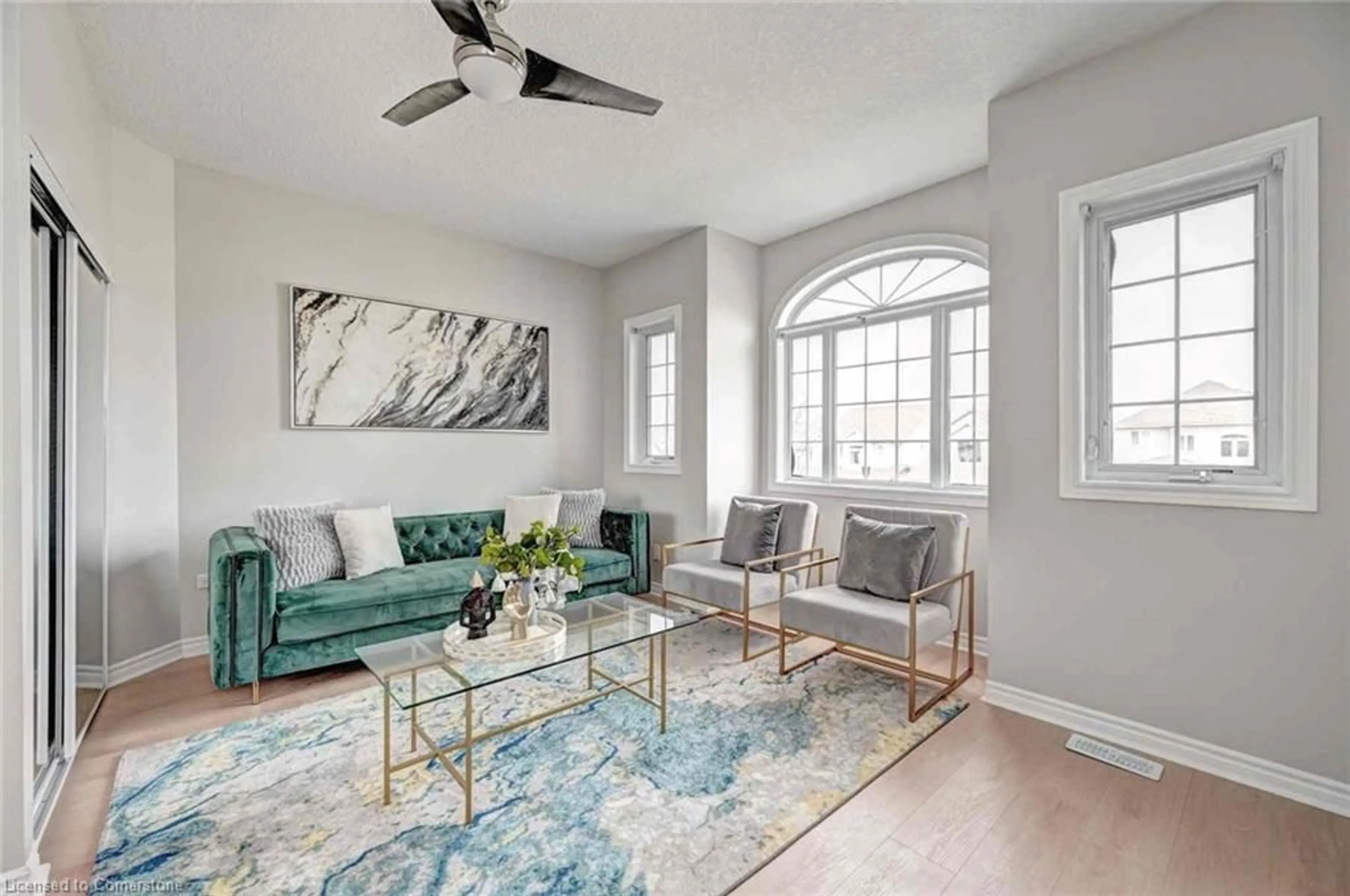 Living room with furniture, unknown for 42 Bridleridge St, Kitchener Ontario N2P 2V1