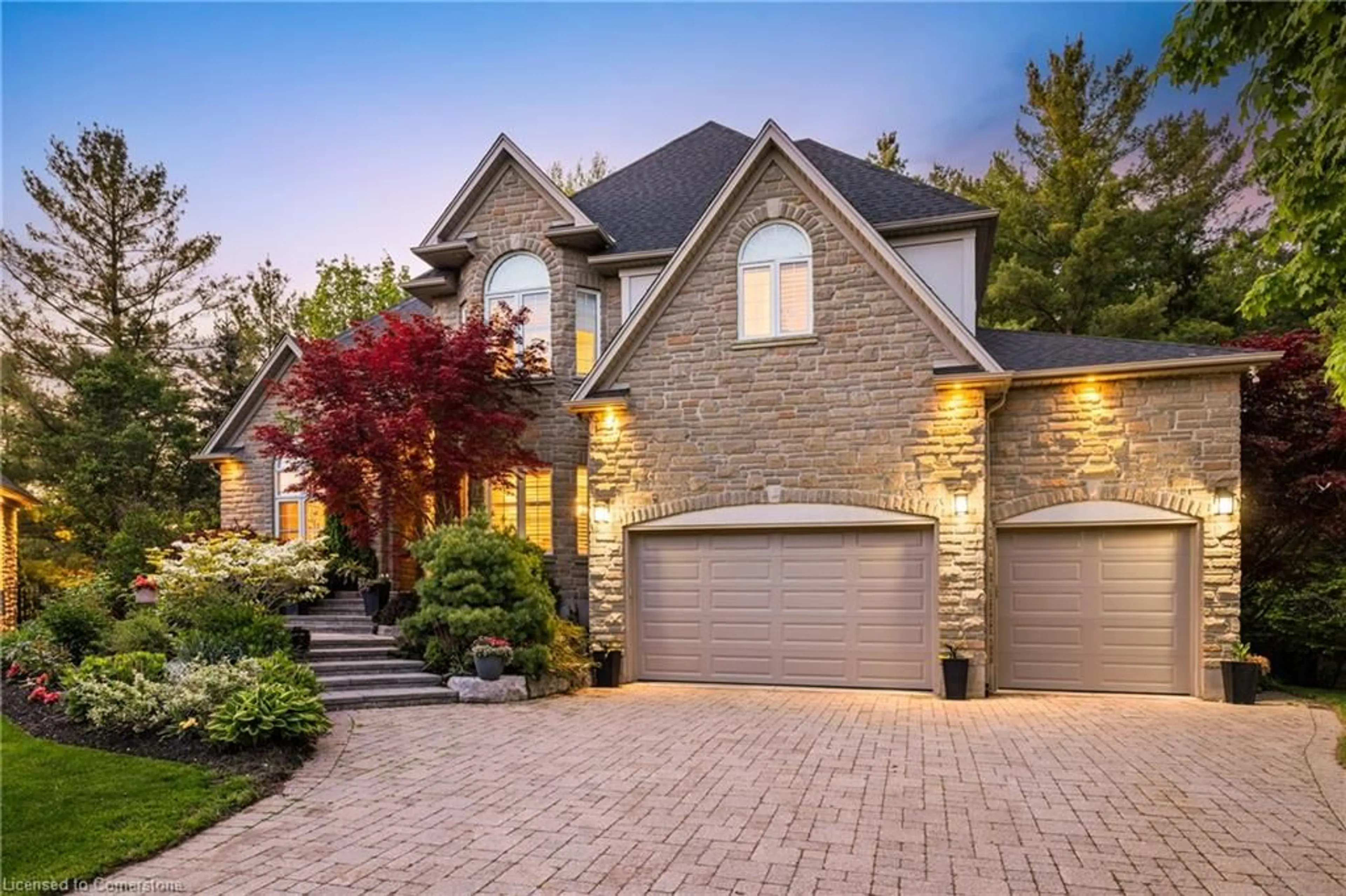 Home with brick exterior material, street for 80 Cedarbrook Crt, Cambridge Ontario N1T 1W8