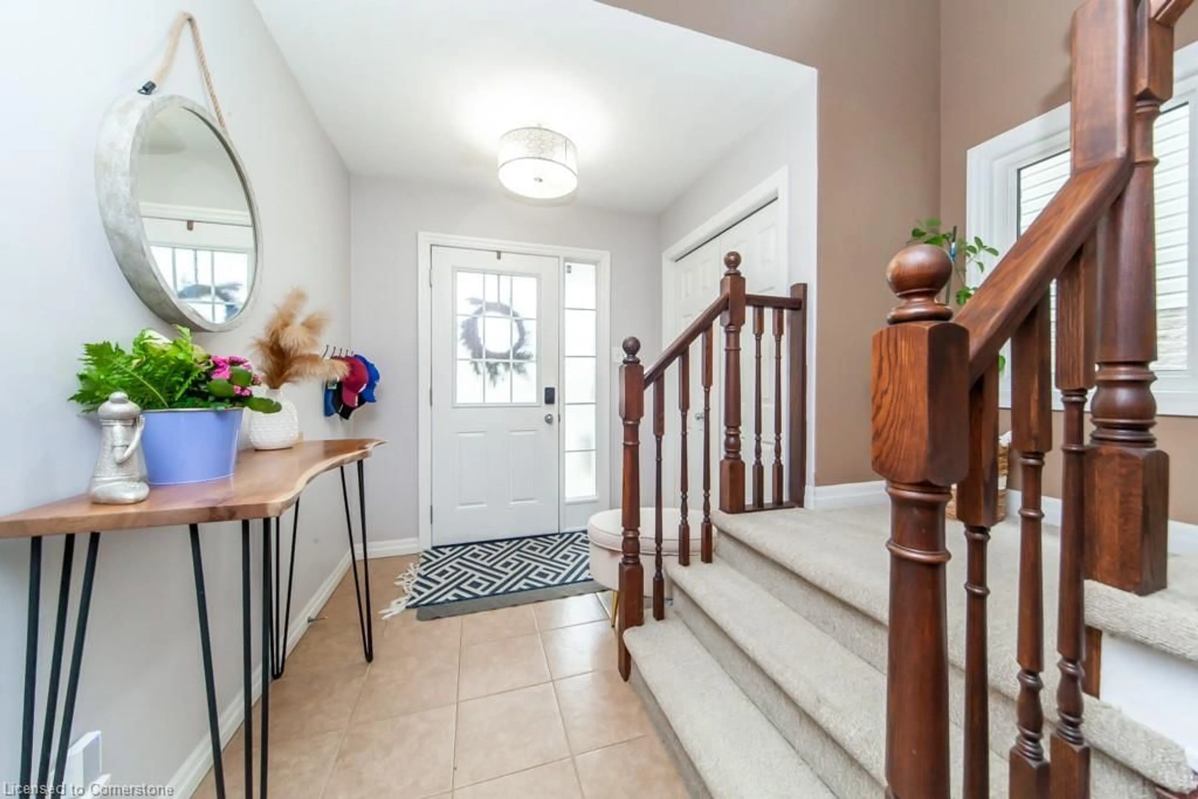 Indoor entryway for 55 Rockcliffe Dr, Kitchener Ontario N2R 1W5
