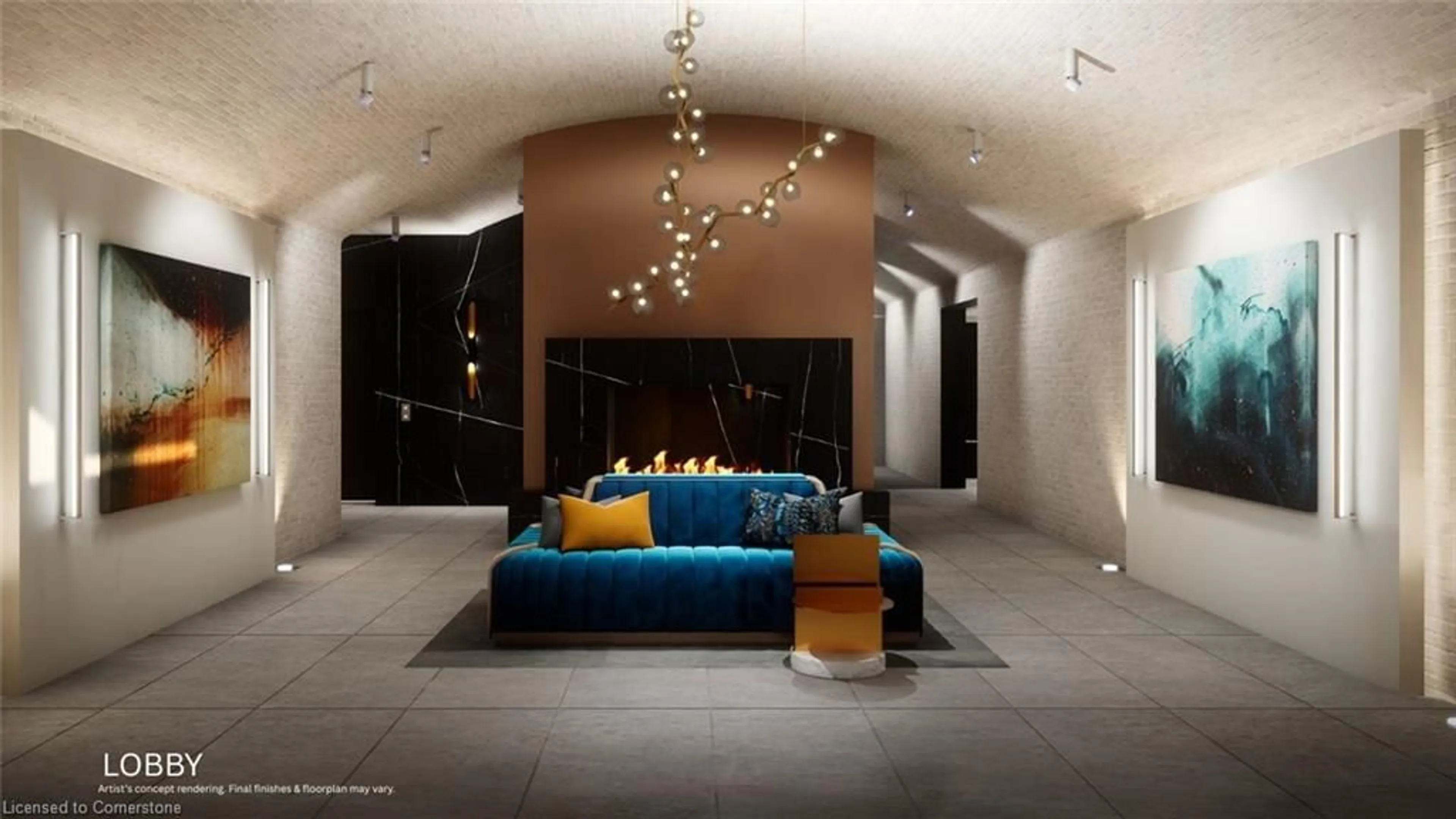 Lobby for 461 Green Rd #410, Stoney Creek Ontario L8E 5B4
