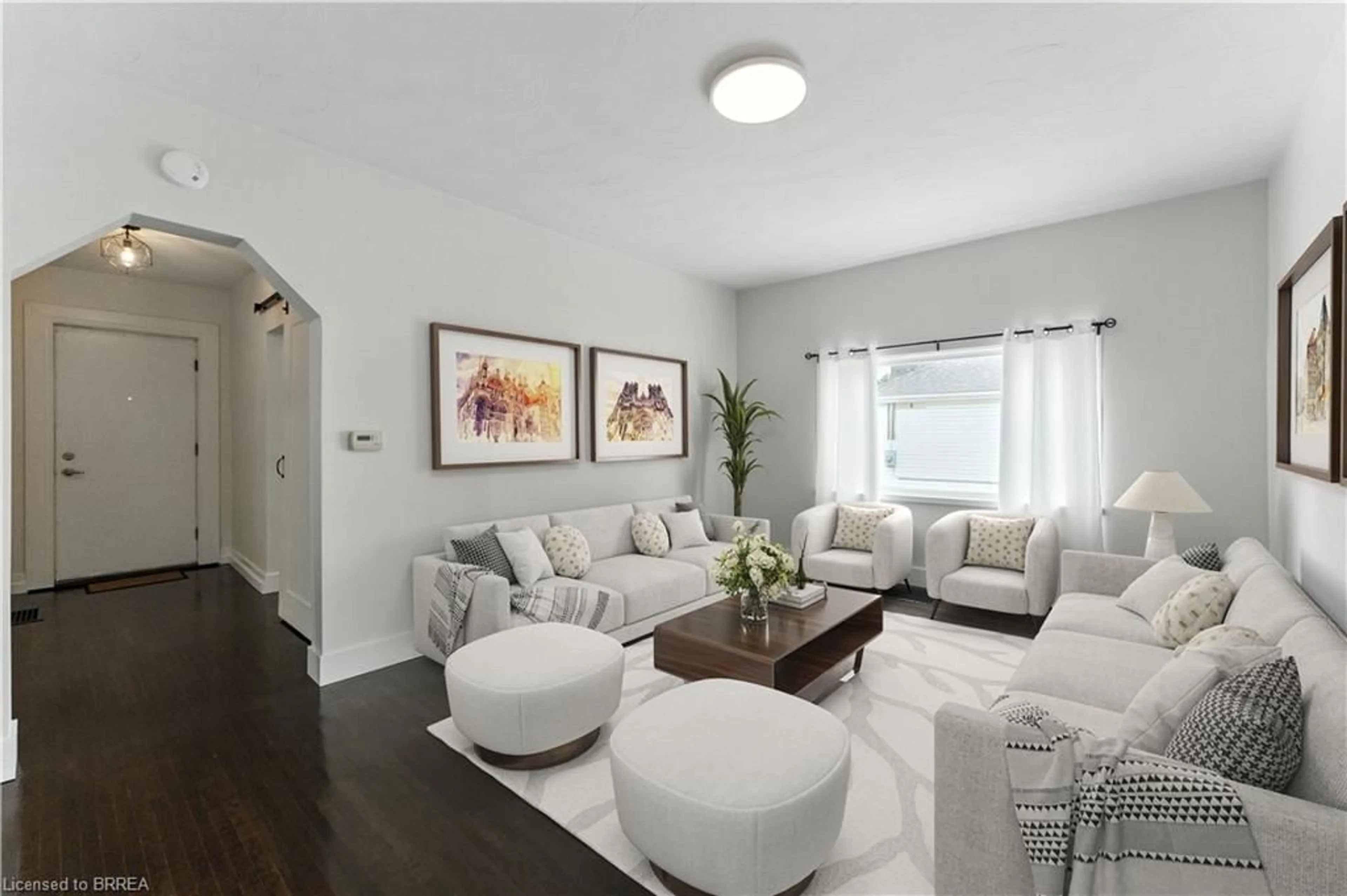 Living room with furniture, unknown for 34 North Park St, Brantford Ontario N3R 4J6