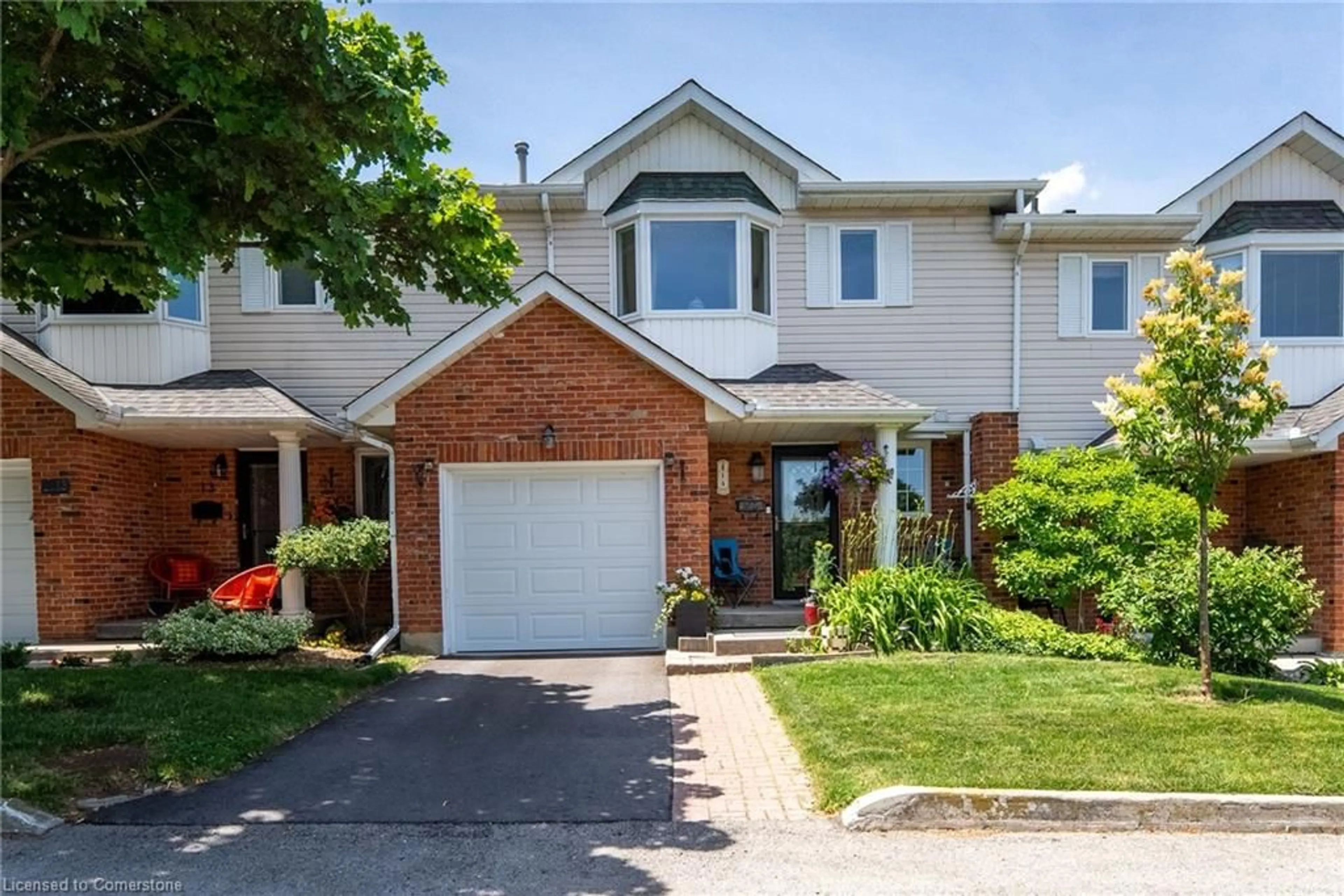 Home with brick exterior material, street for 20 Meadowlands Blvd #14, Ancaster Ontario L9K 1J5