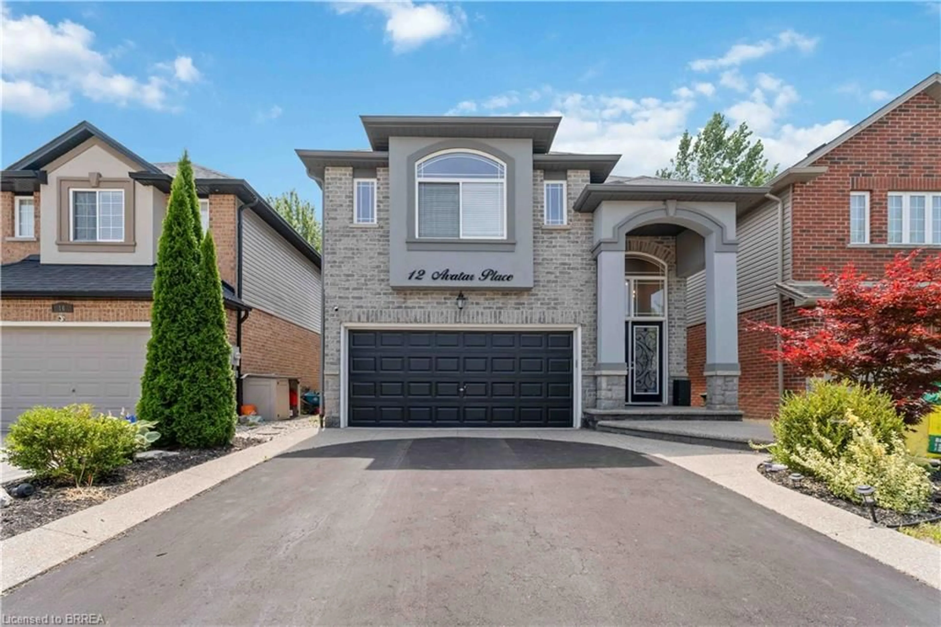 Home with brick exterior material, street for 12 Avatar Pl, Hamilton Ontario L0R 1W0