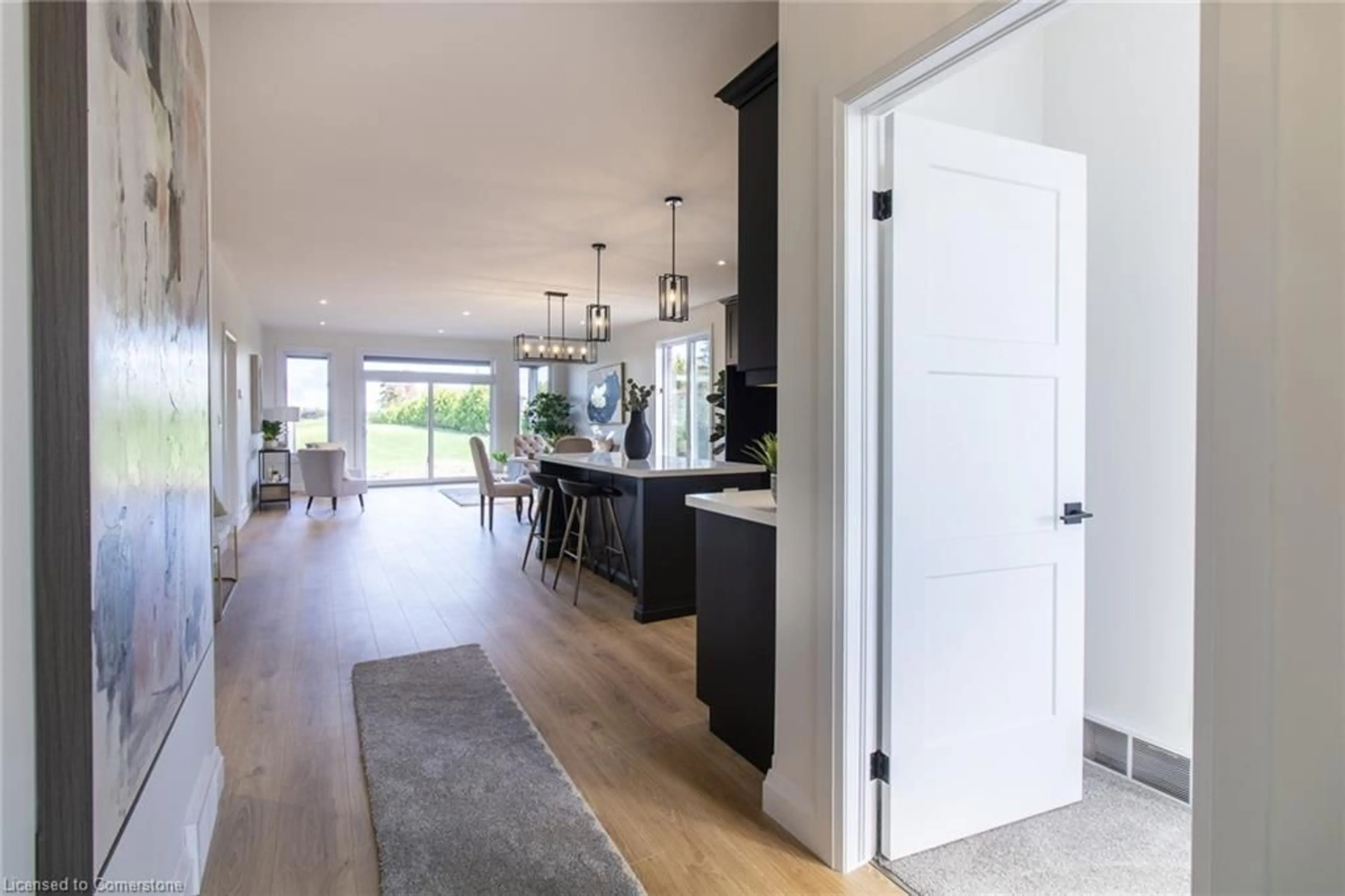 Open concept kitchen, unknown for 73 Duchess Dr, Delhi Ontario N4B 2V3