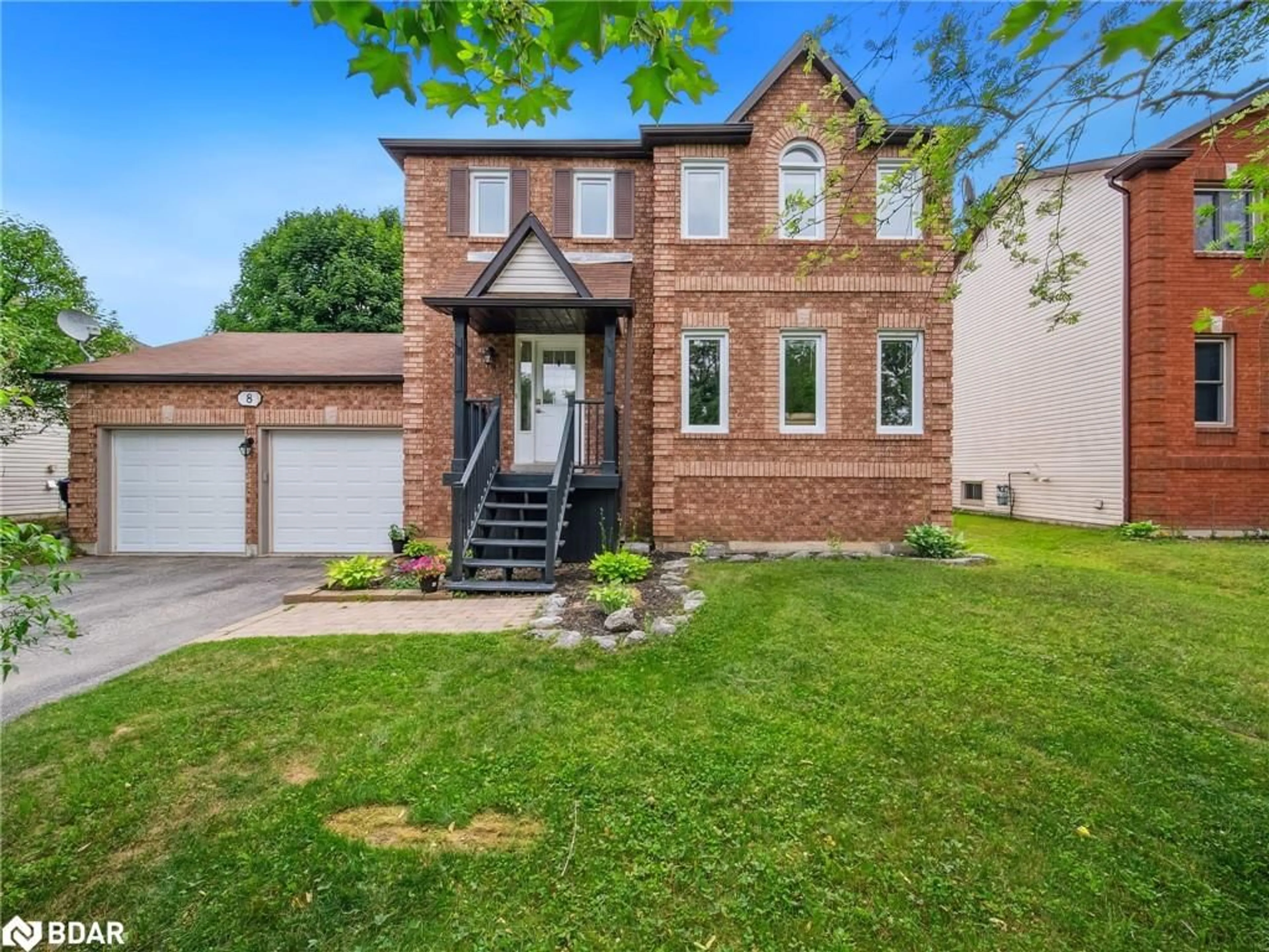 Home with brick exterior material, street for 8 Darren Dr, Essa Ontario L0M 1B3
