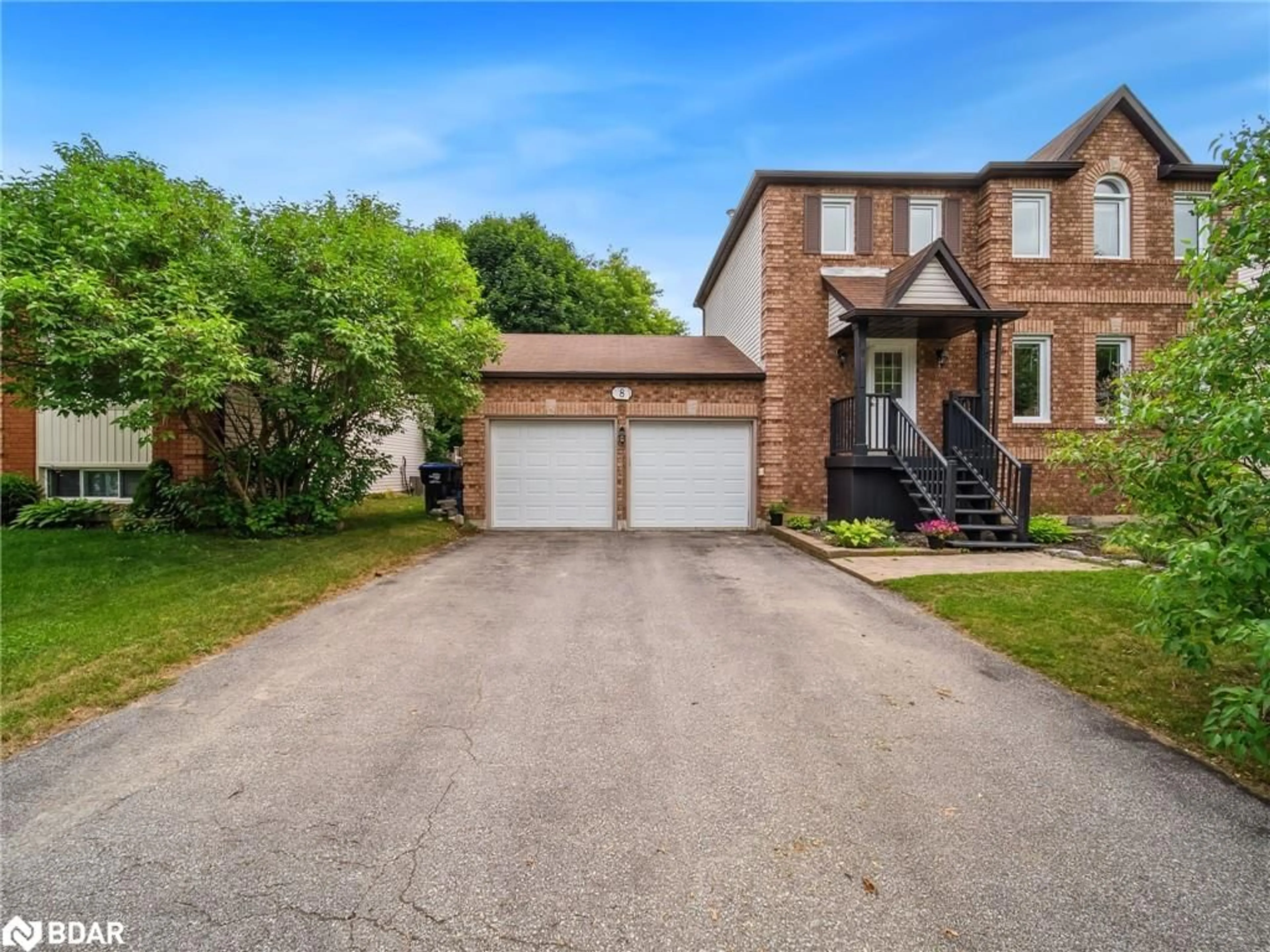 Home with brick exterior material, street for 8 Darren Dr, Essa Ontario L0M 1B3