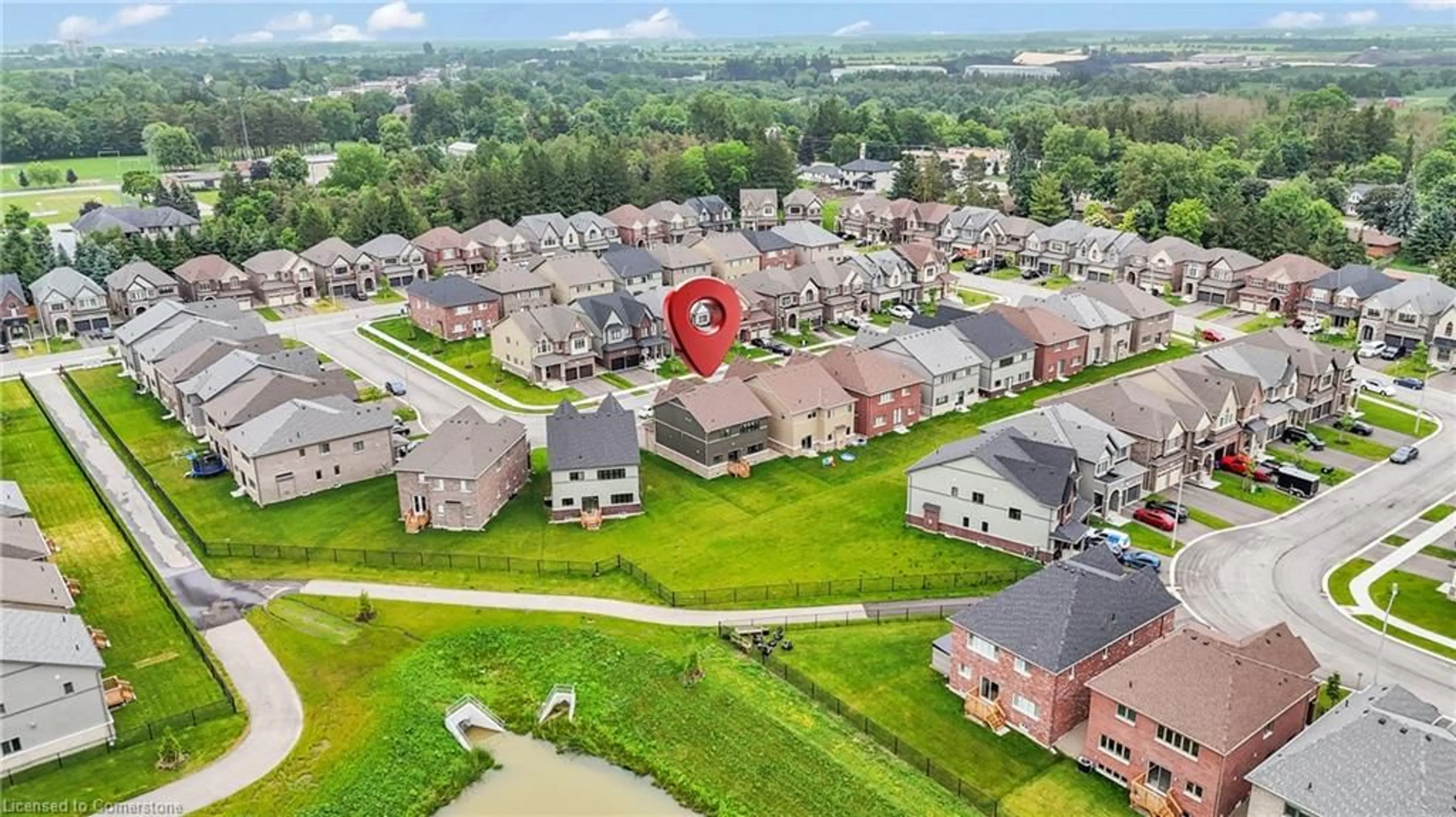 A pic from outside/outdoor area/front of a property/back of a property/a pic from drone, unknown for 133 Raftis St, Arthur Ontario N0G 1A0