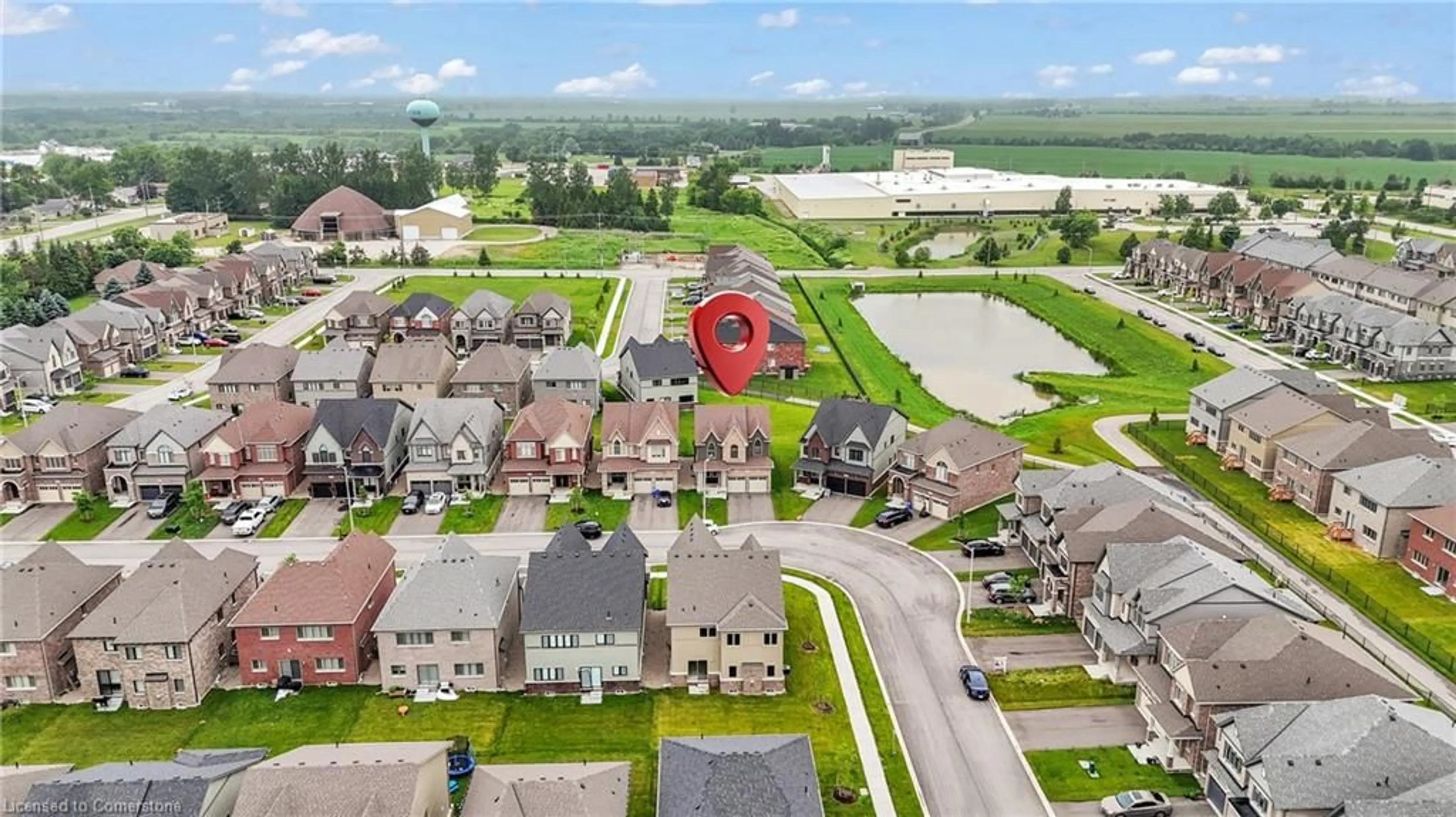 A pic from outside/outdoor area/front of a property/back of a property/a pic from drone, unknown for 133 Raftis St, Arthur Ontario N0G 1A0