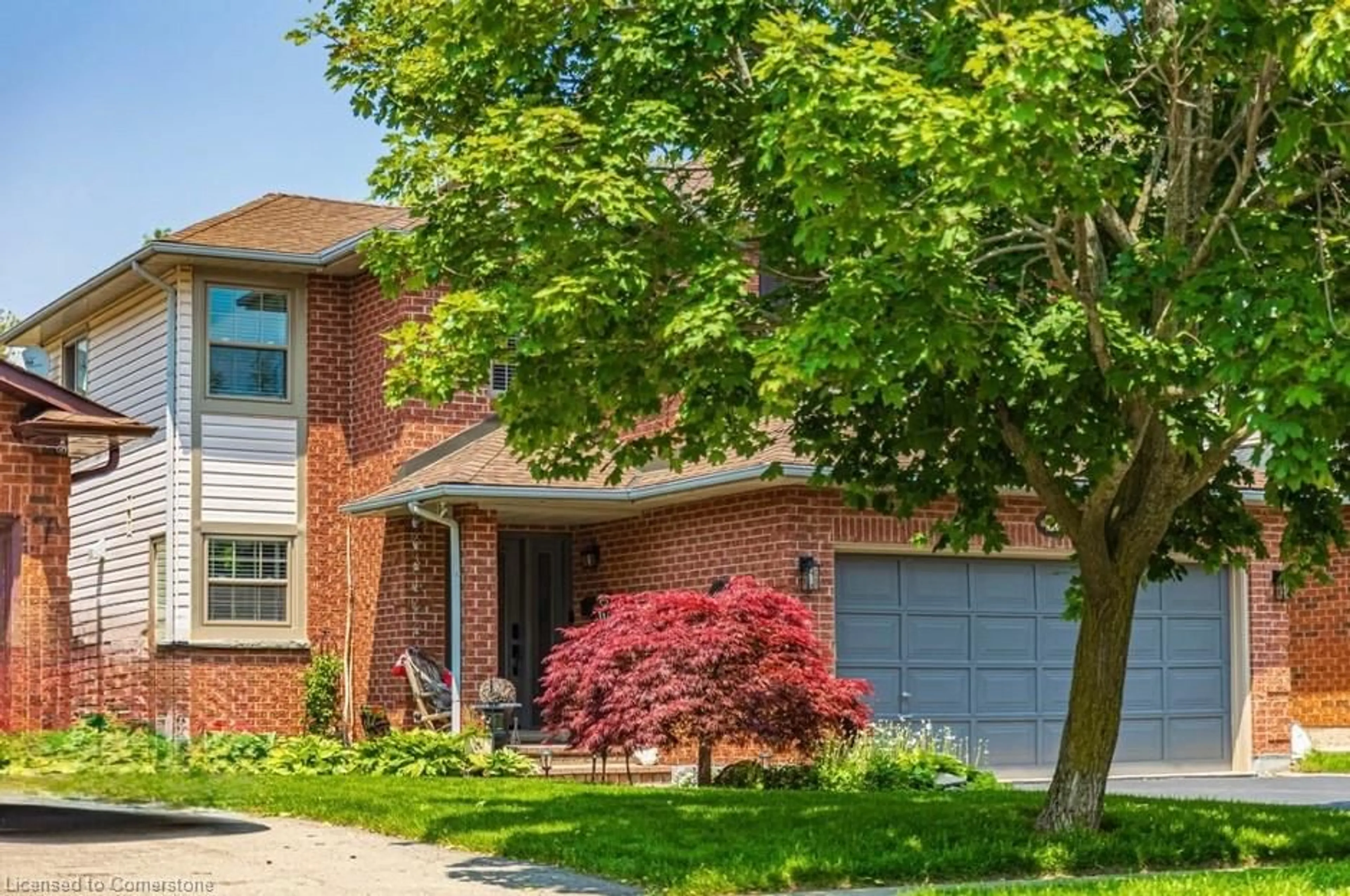 Home with brick exterior material, street for 47 Ryans Way, Waterdown Ontario L8B 1B4