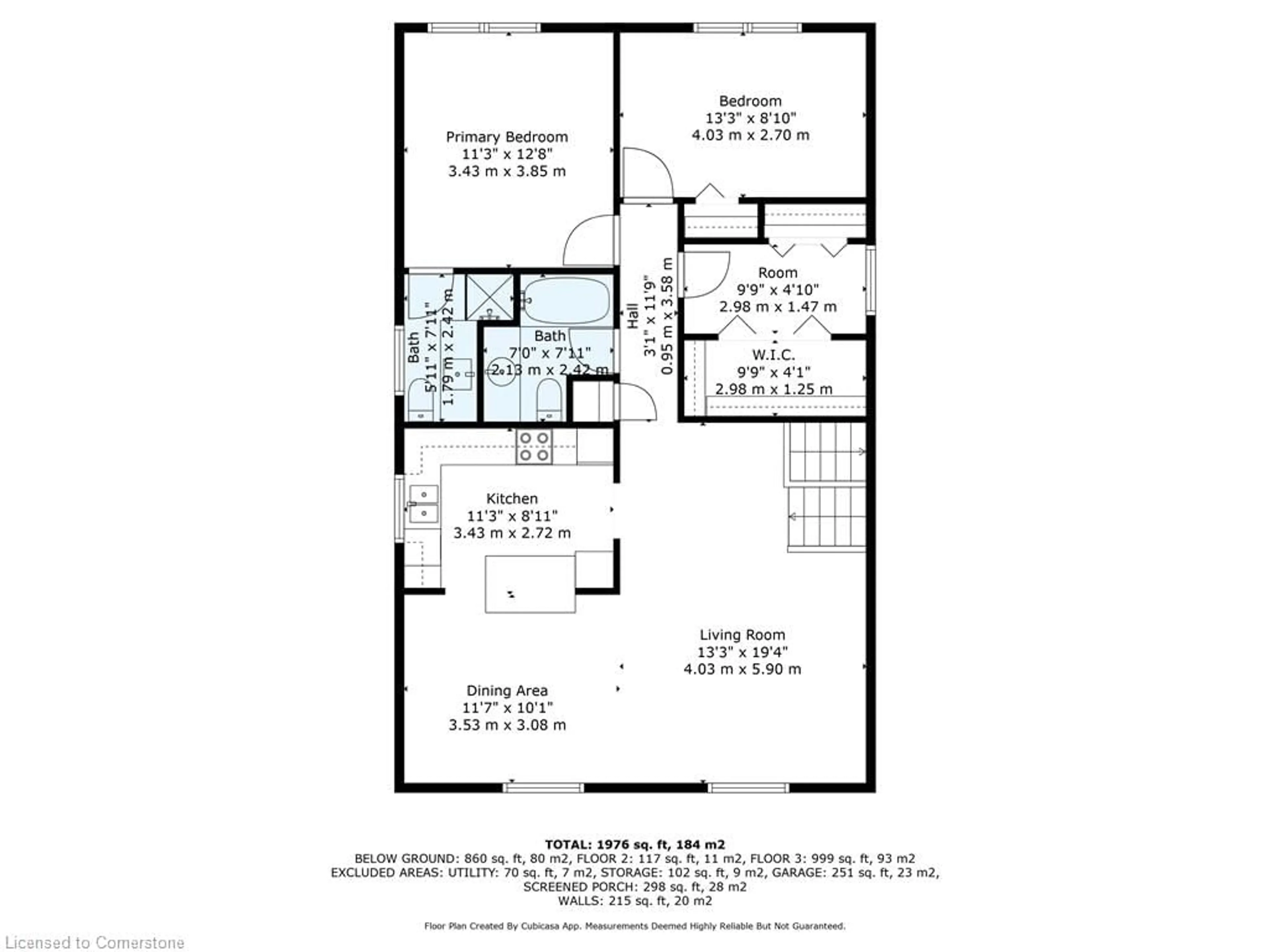 Floor plan for 5 Adams Lane, Norfolk County Ontario M3Y 4P4