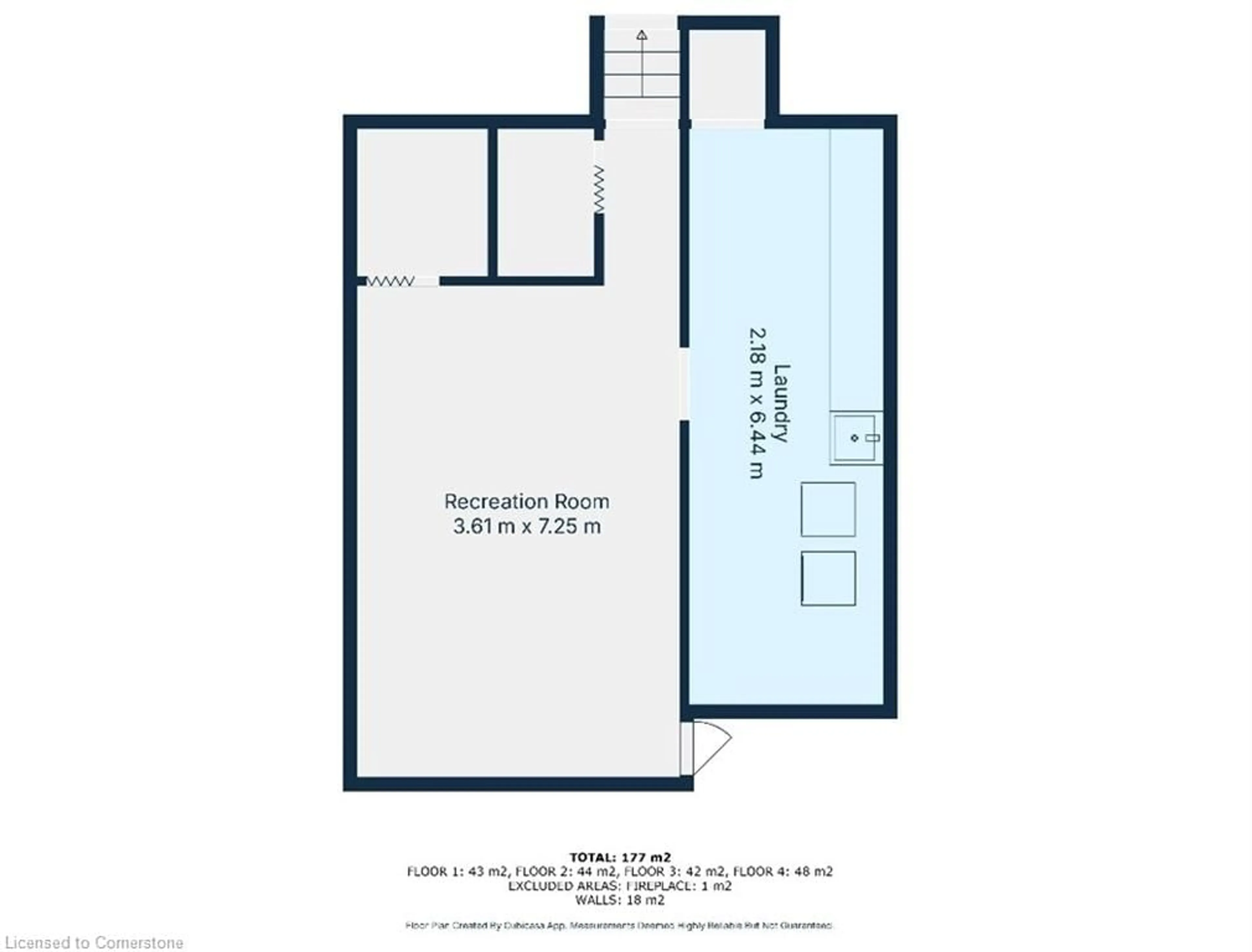 Floor plan for 65 Lynwood Rd, Hamilton Ontario L9C 6M7