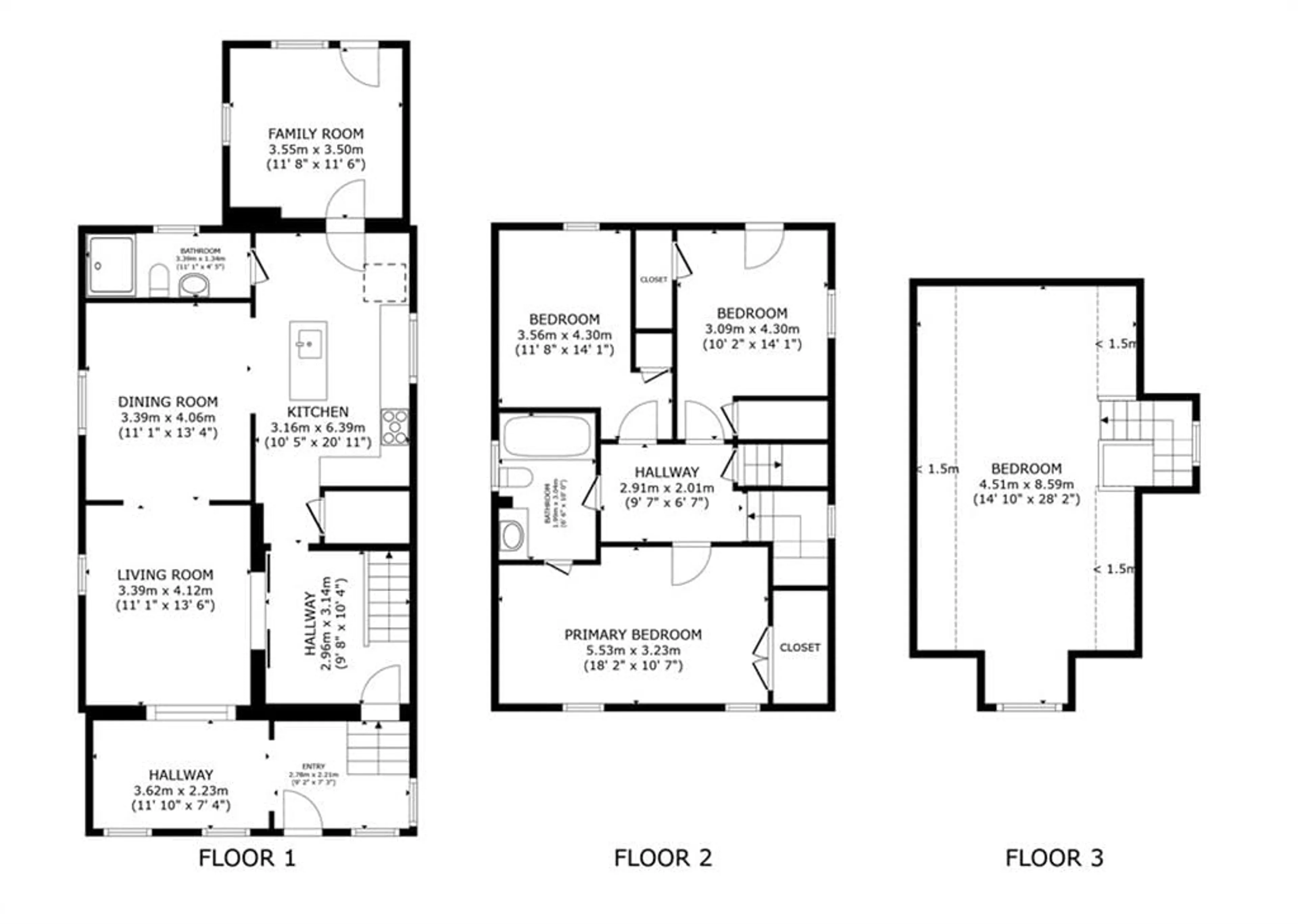 Floor plan for 86 Colborne St, Lindsay Ontario K9V 3T3