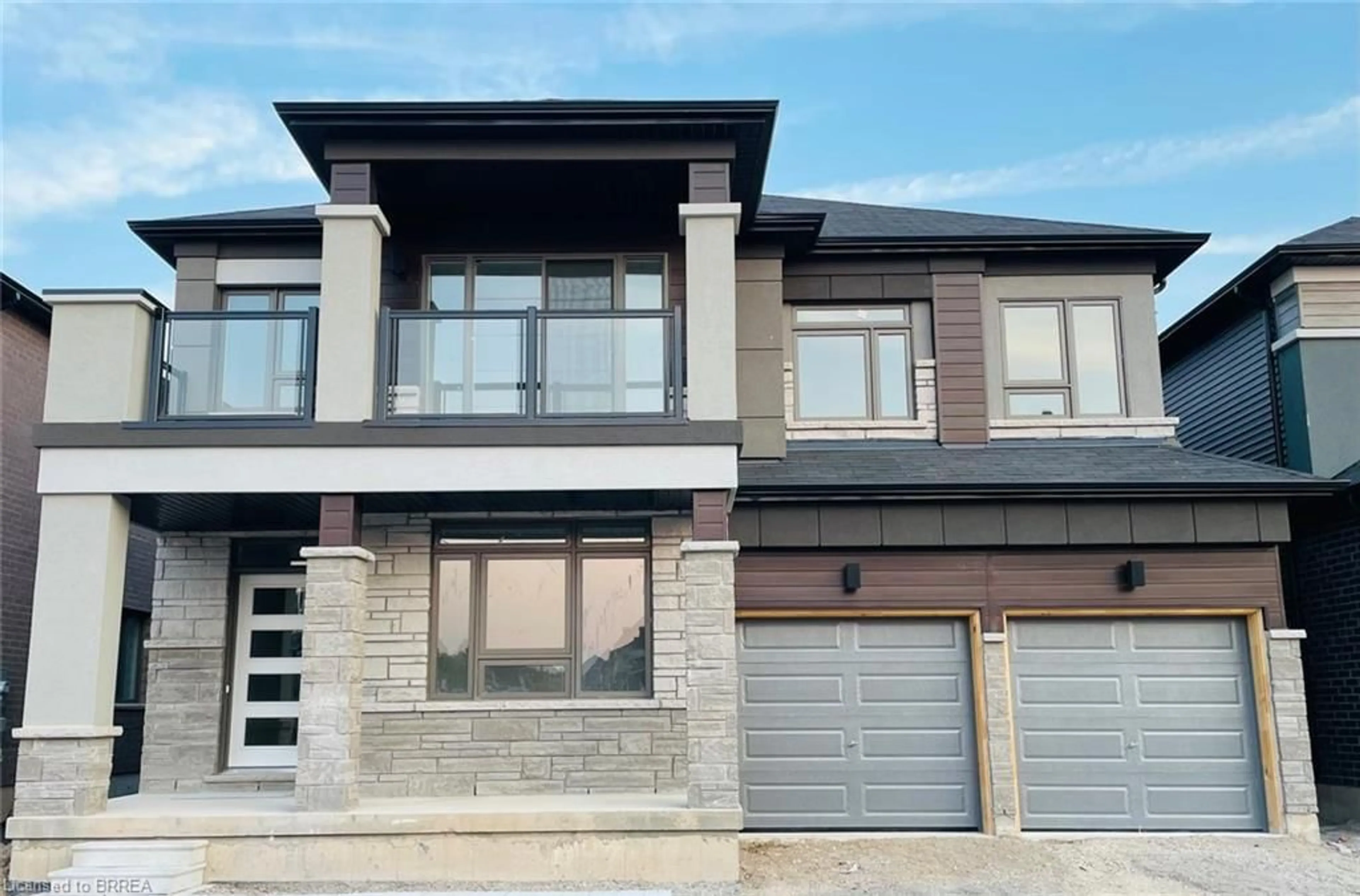 Home with brick exterior material, street for 43 Stauffer Rd, Brantford Ontario N3V 0B2