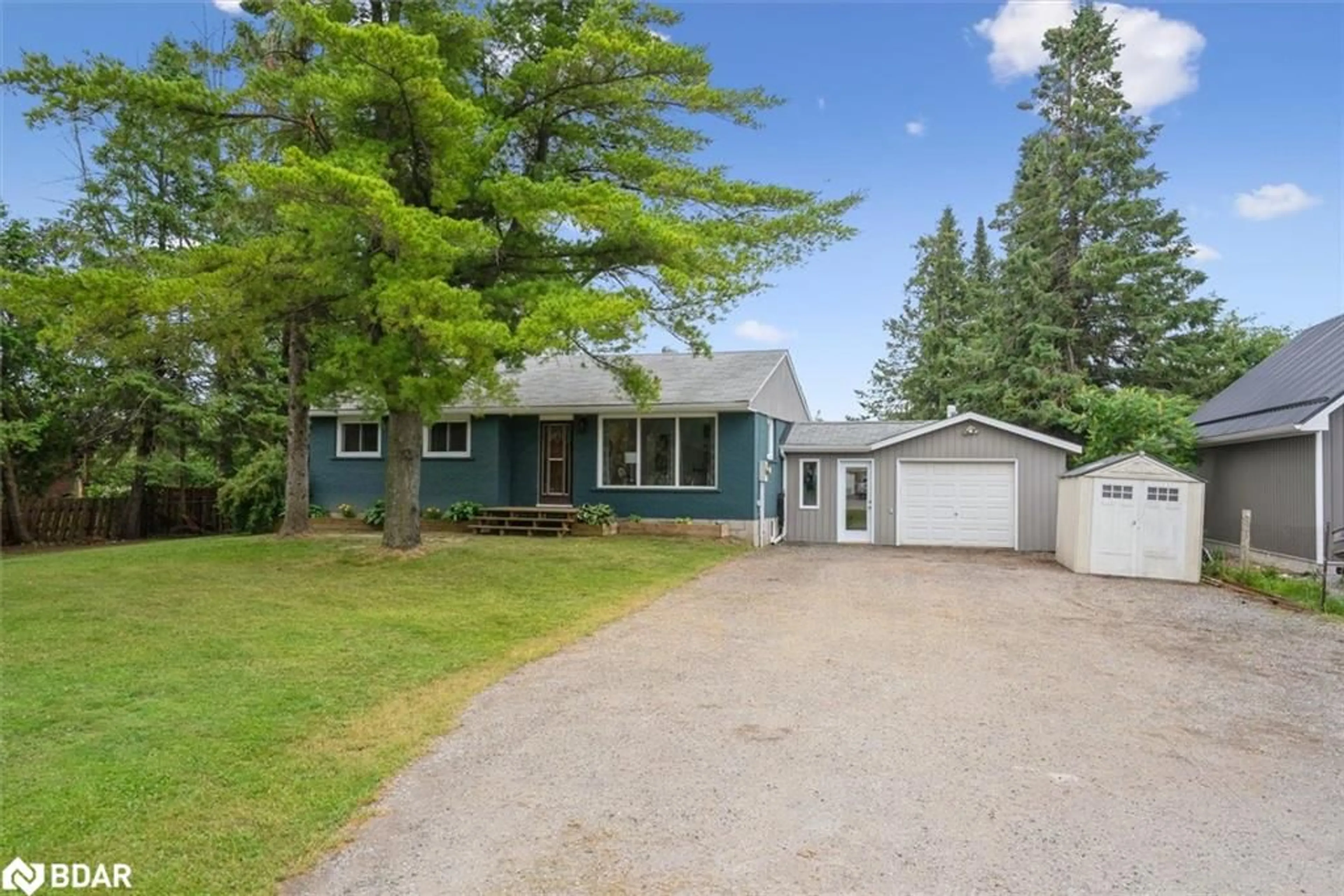 A pic from outside/outdoor area/front of a property/back of a property/a pic from drone, street for 1500-6 Concession Rd, Beaverton Ontario L0K 1A0
