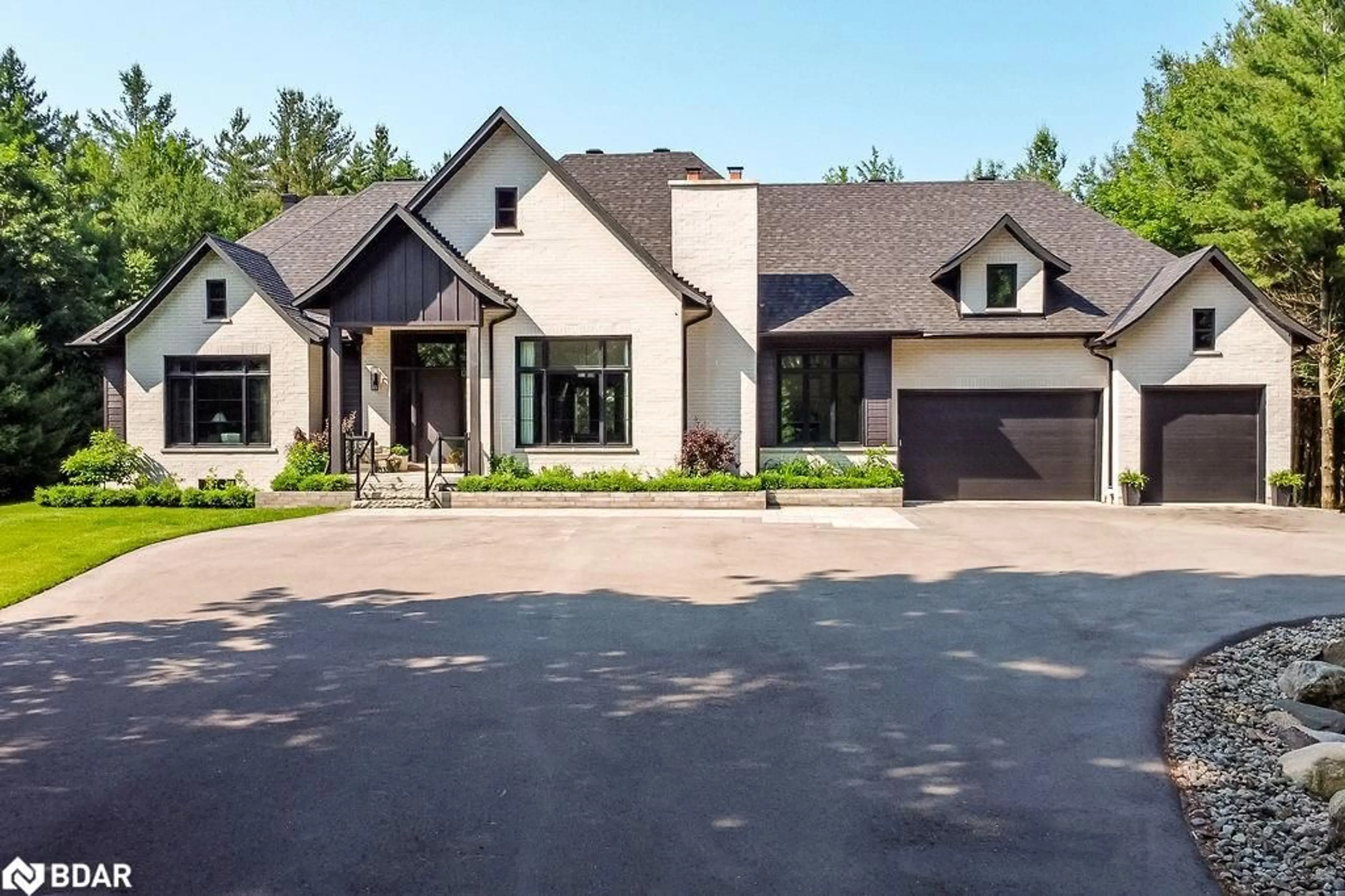 Home with brick exterior material, street for 4 Sycamore Cir, Springwater Ontario L0L 2K0