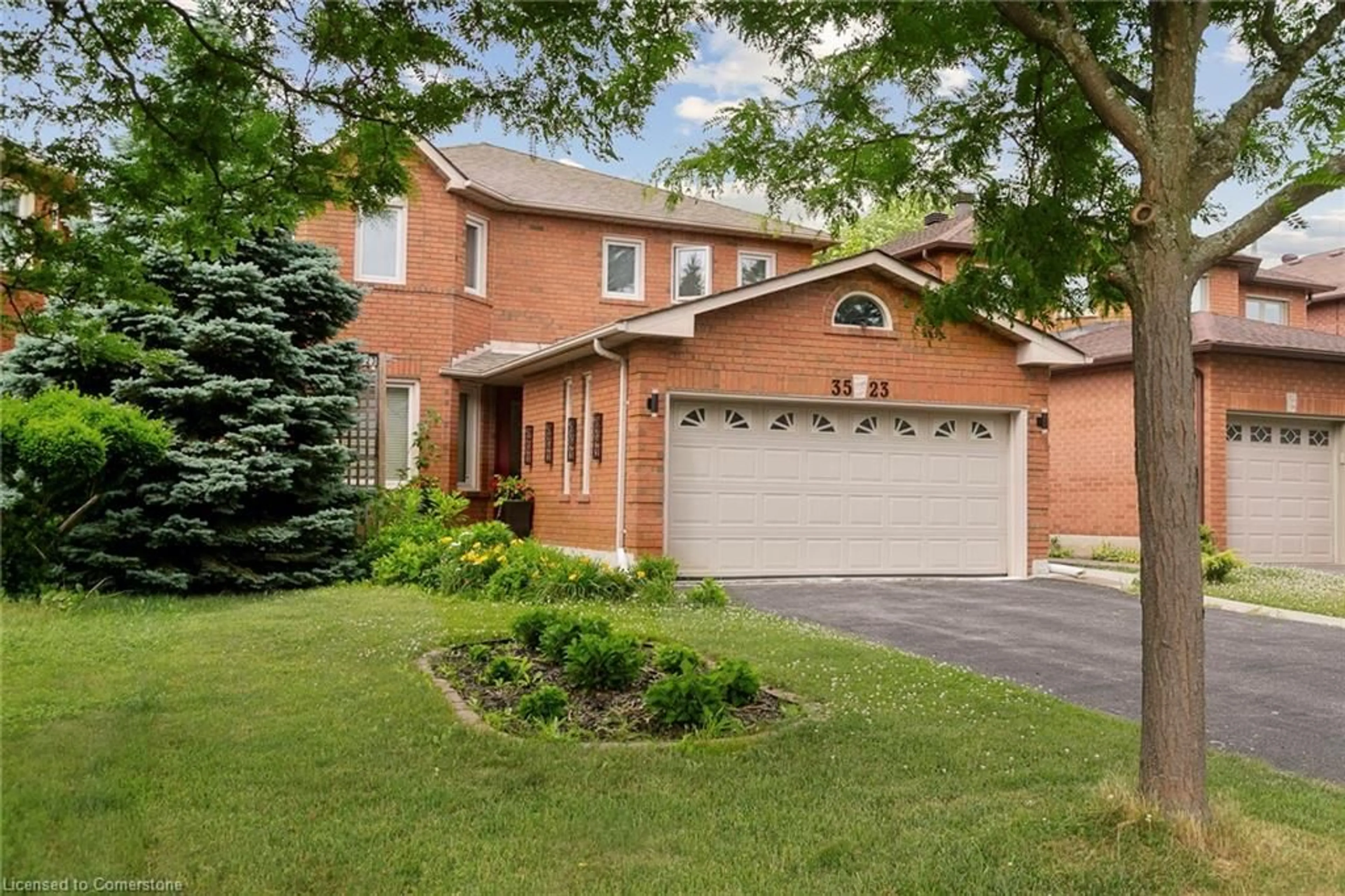 Home with brick exterior material, street for 3523 Pintail Cir, Mississauga Ontario L5N 6C8