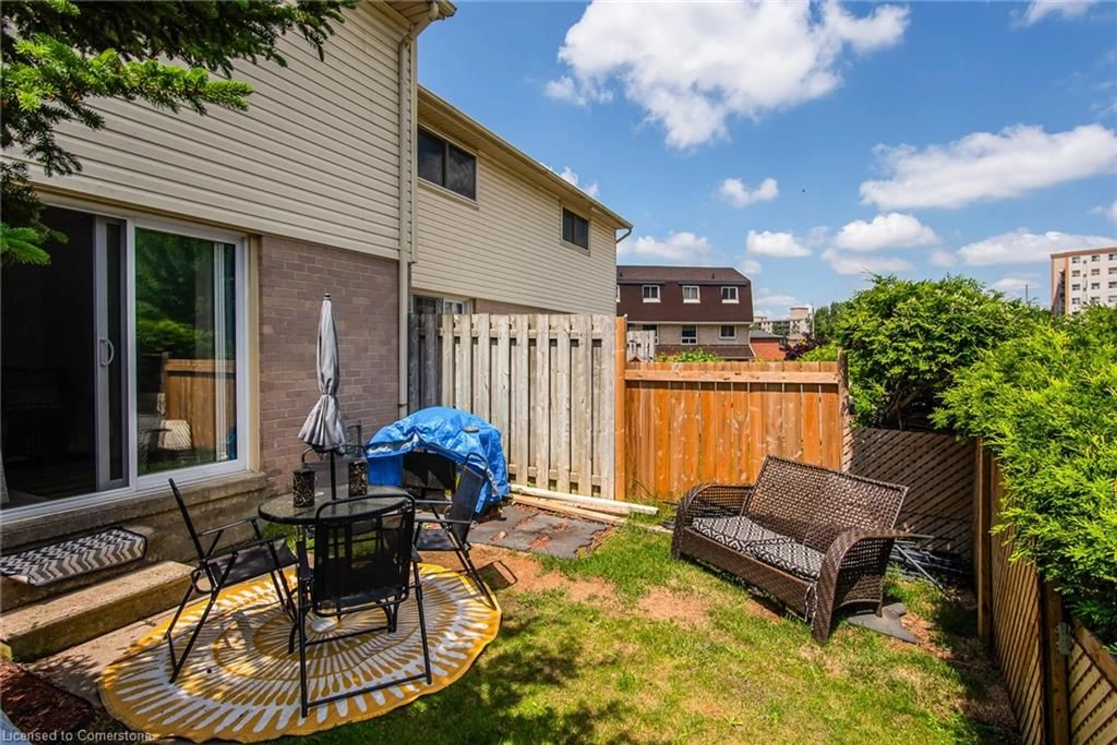 Patio, water/lake/river/ocean view for 634 Strasburg Rd #3, Kitchener Ontario N2E 2G8