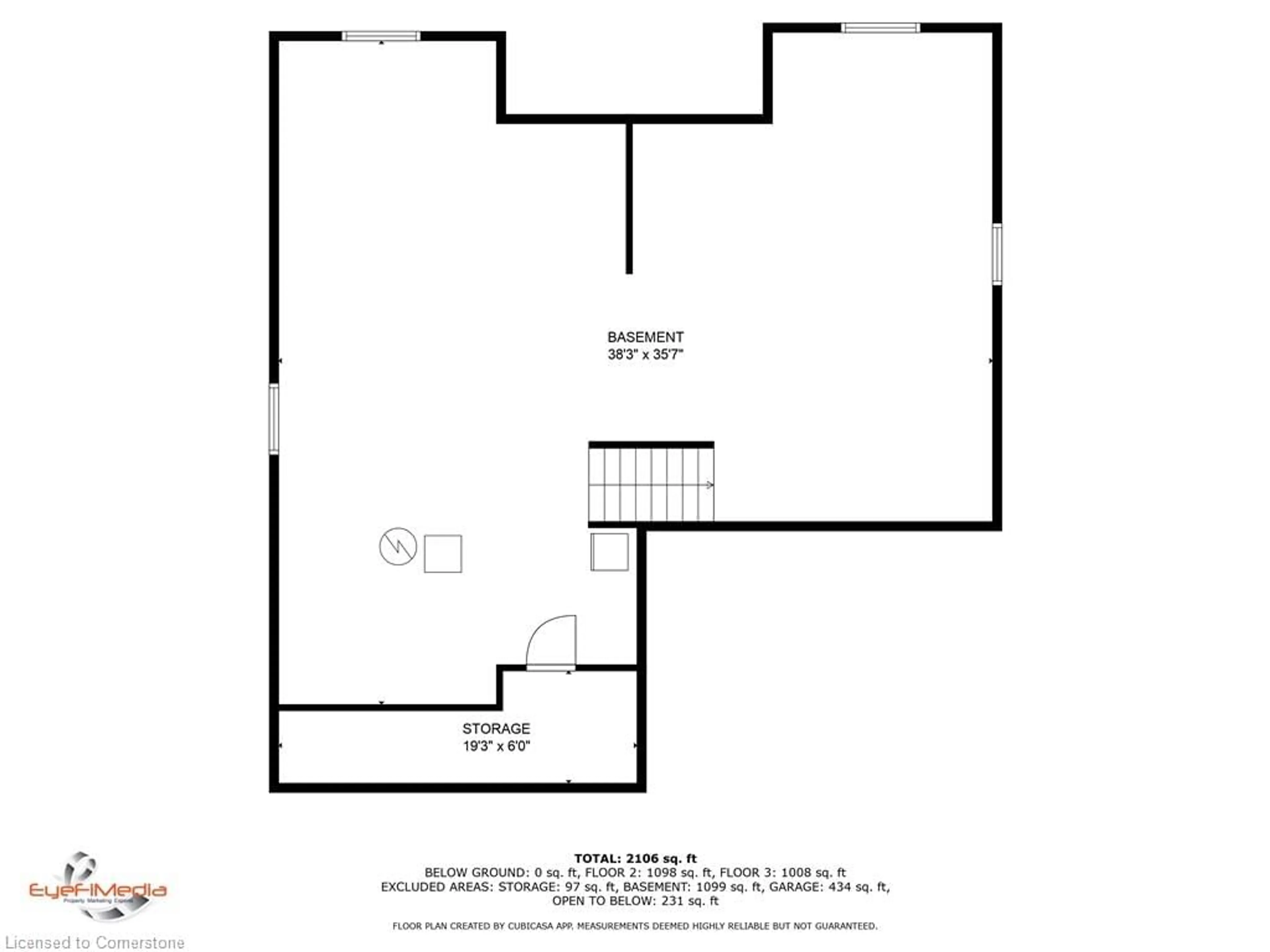 Floor plan for 36 Berry Patch Lane, Cambridge Ontario N1S 5B3
