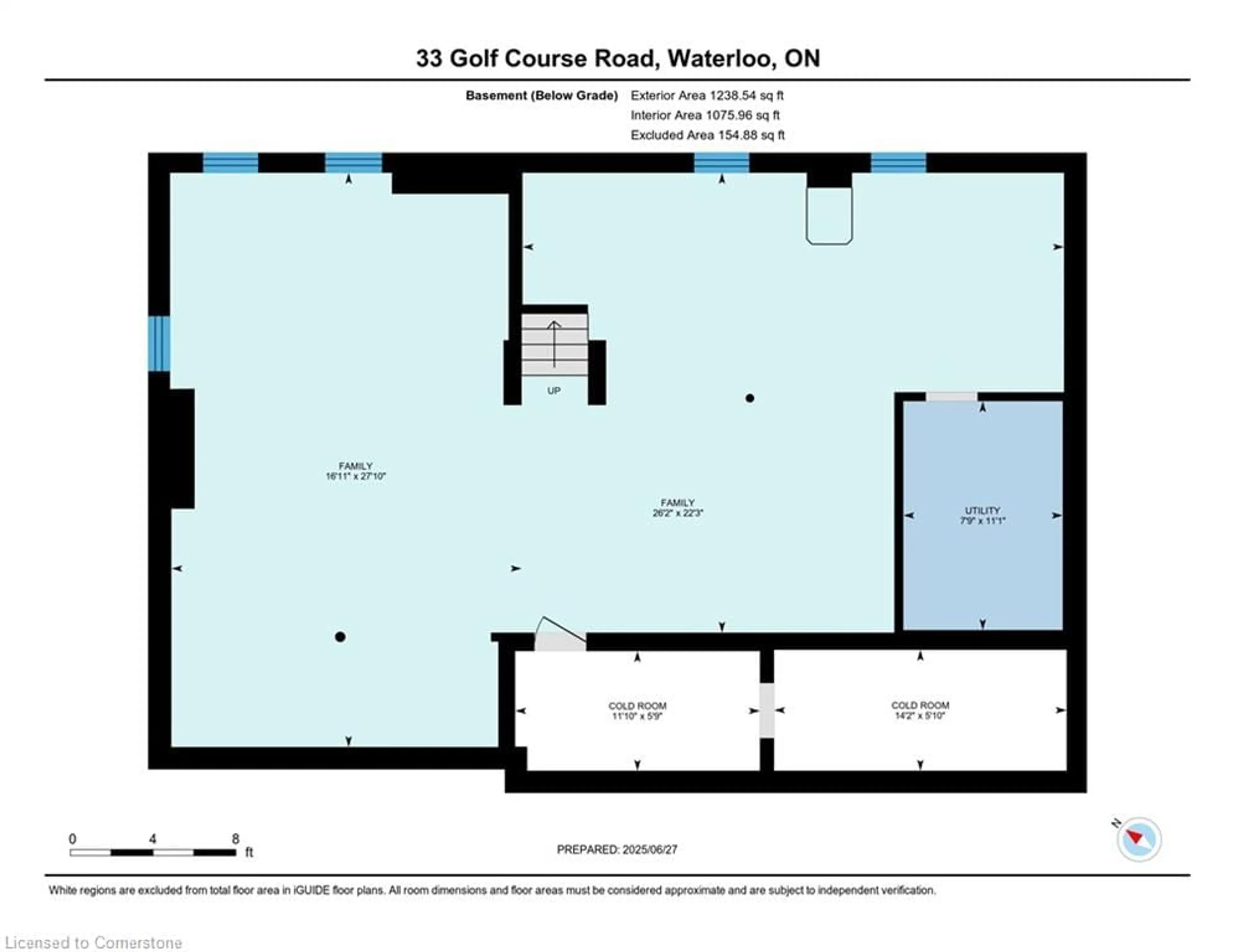 Floor plan for 33 Golf Course Rd, Woolwich Ontario N0B 1N0