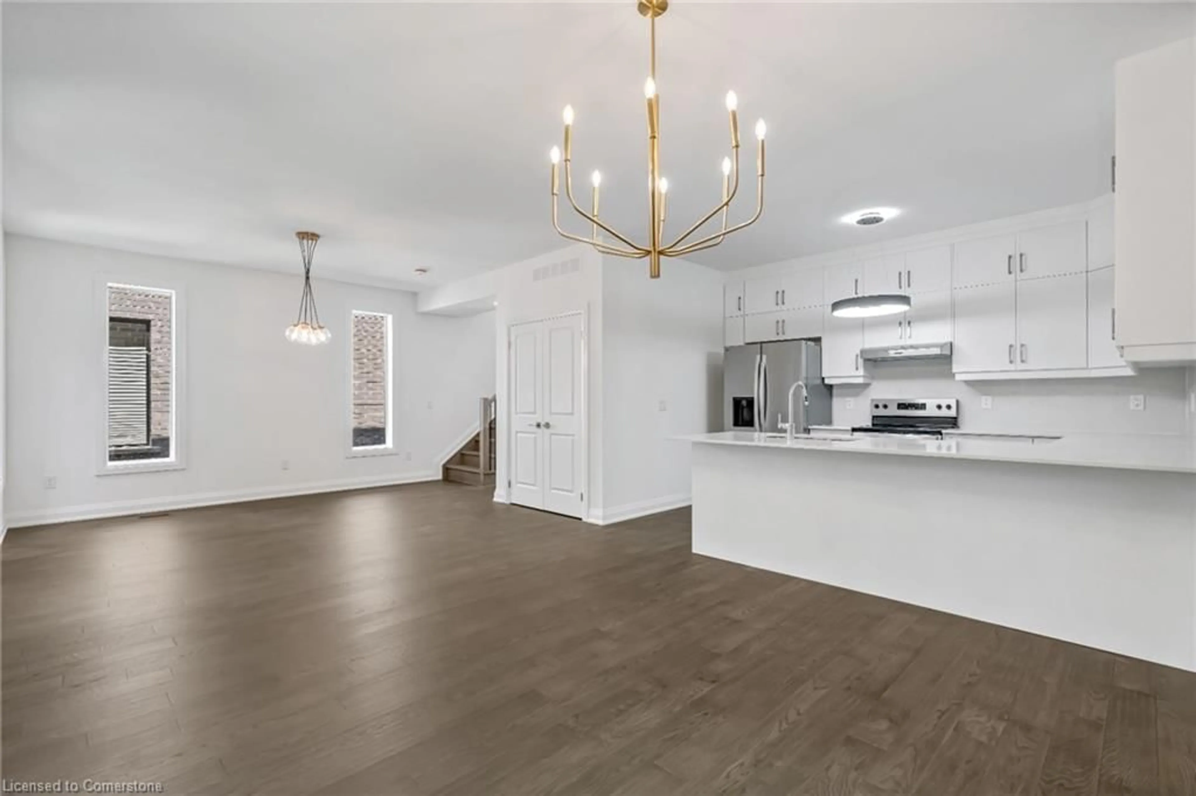 Open concept kitchen, unknown for 2154 Walkers Line #4, Burlington Ontario L7M 3R9
