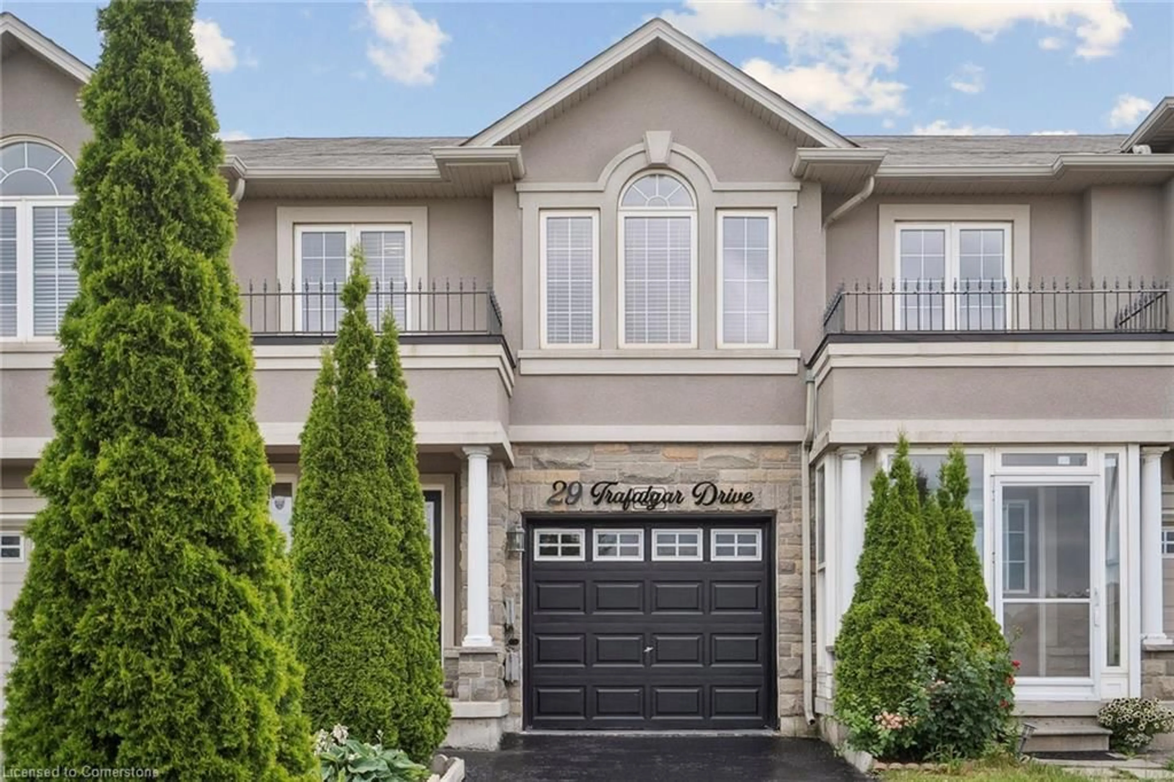 Home with brick exterior material, street for 29 Trafalgar Dr, Hamilton Ontario L8J 0E2